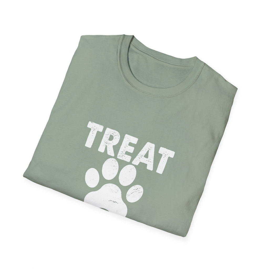 Treat Dealer T-Shirt — Funny Dog Paw Pet Lover Tee
