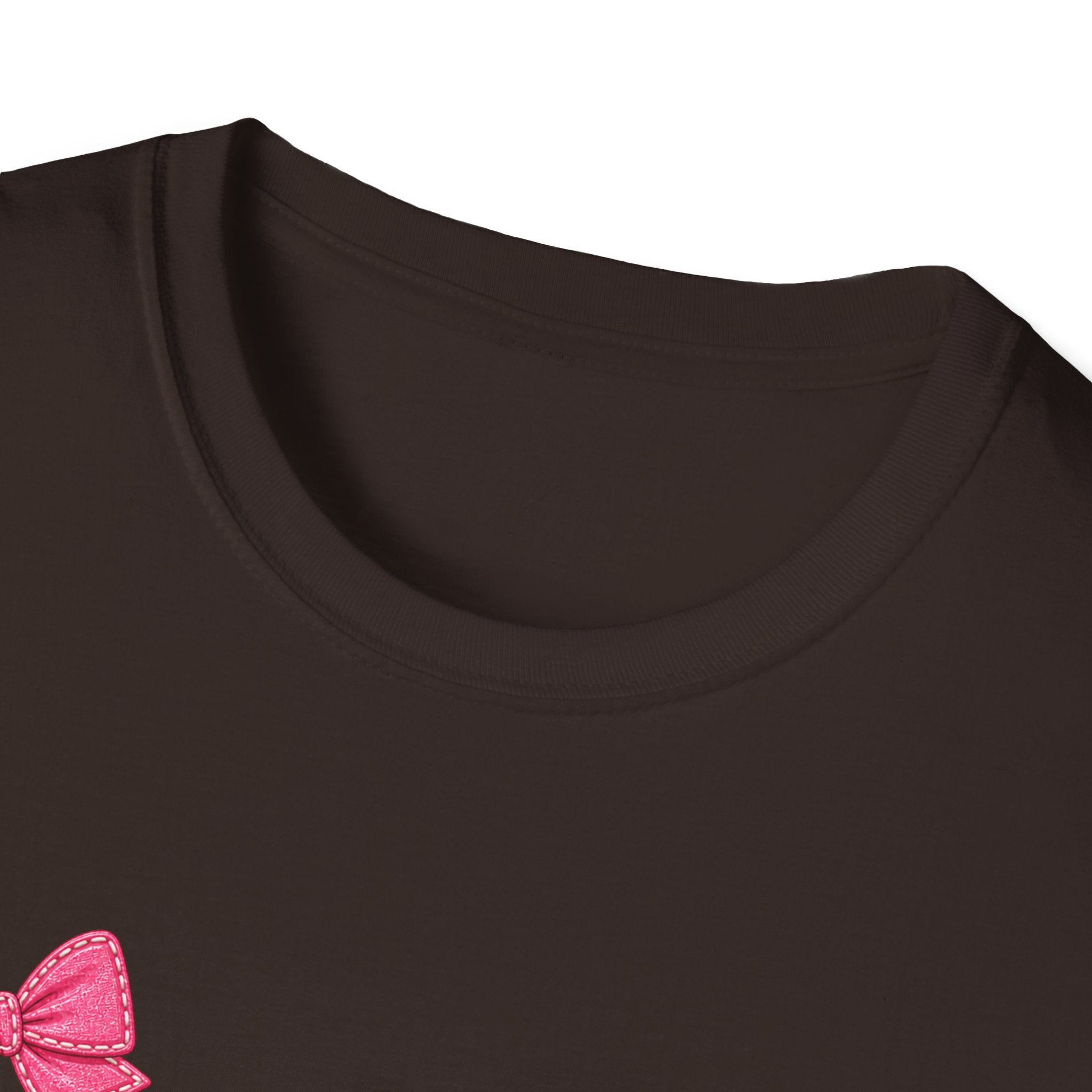 Floral Leopard TEACH T-Shirt — Cute Back-to-School Gift for Teachers Pink Bow Tee