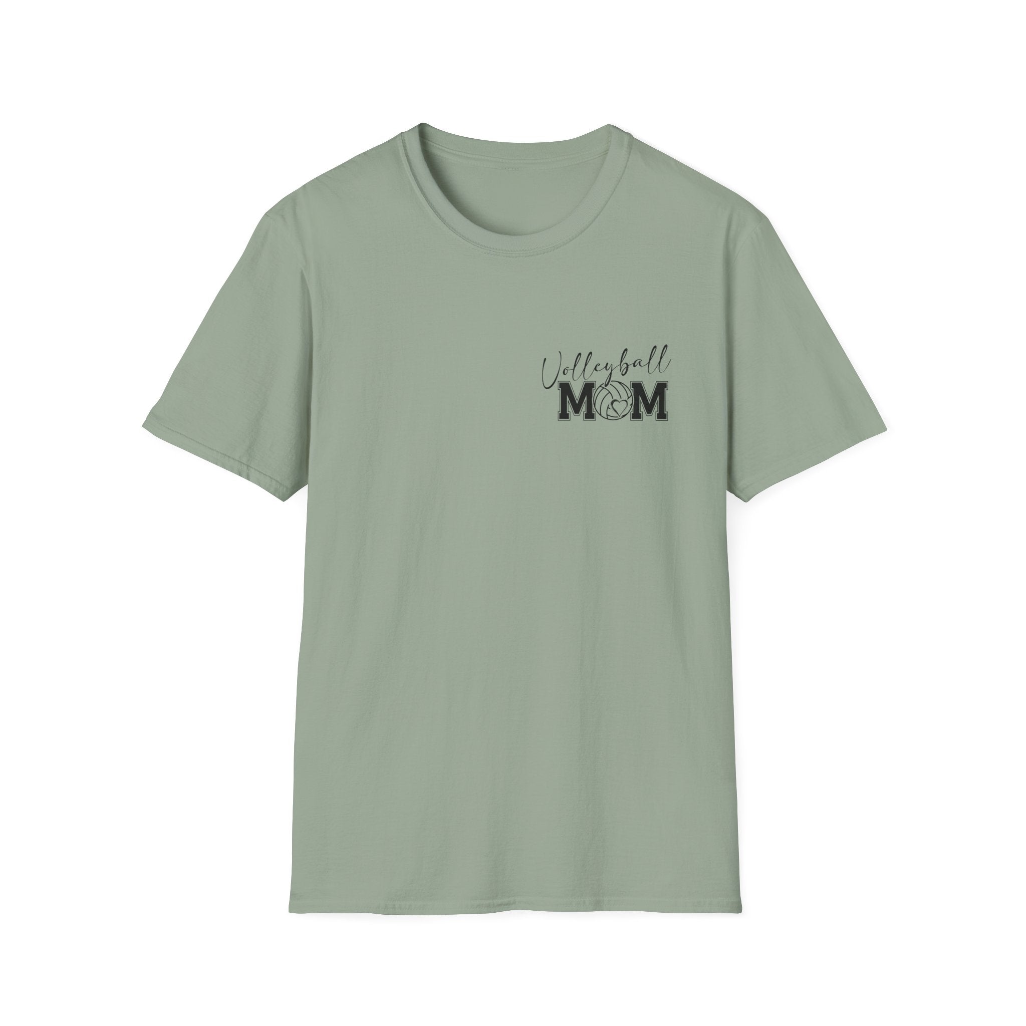 Volleyball Mom T-Shirt — Cute Game Day Gift for Sports Moms Script Graphic Tee