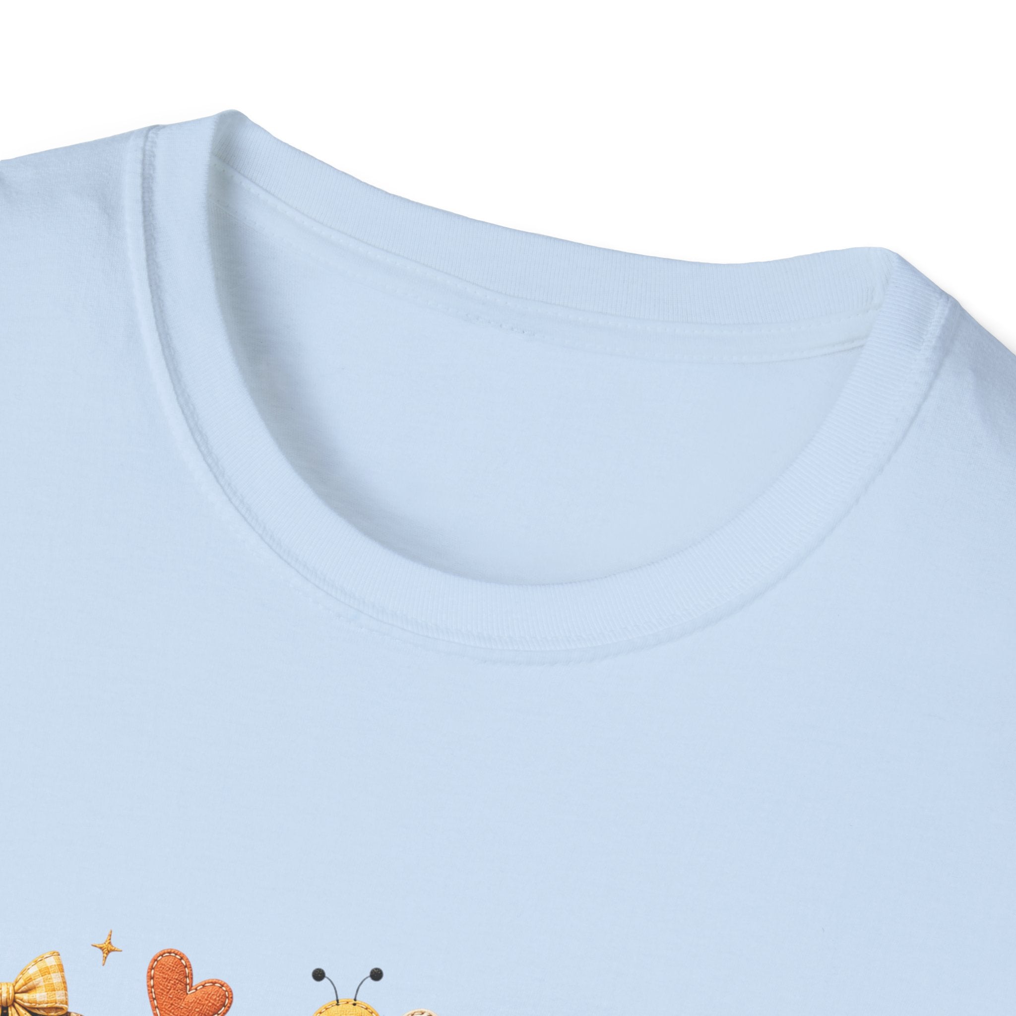 Teacher Floral Bee T-Shirt — Cute Back-to-School Gift for Teachers Graphic Tee