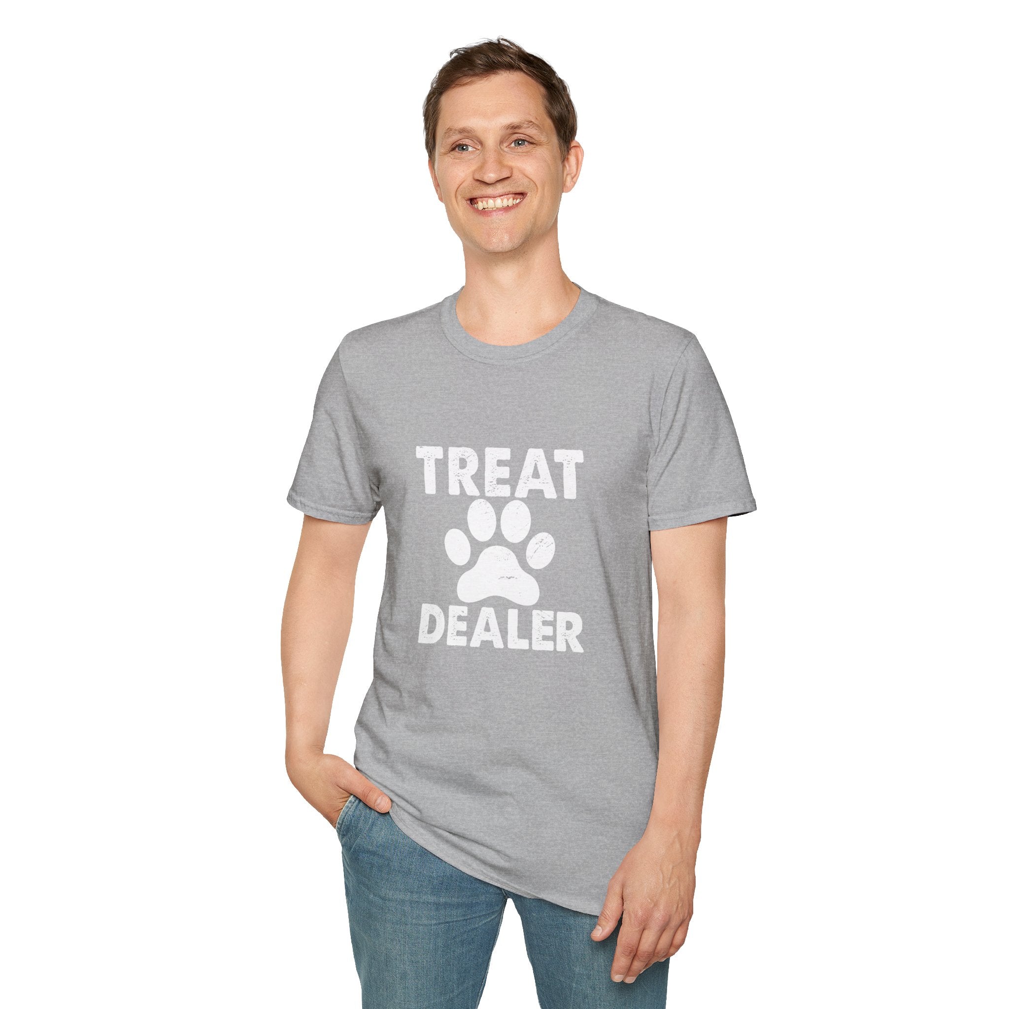 Treat Dealer T-Shirt — Funny Dog Paw Pet Lover Tee
