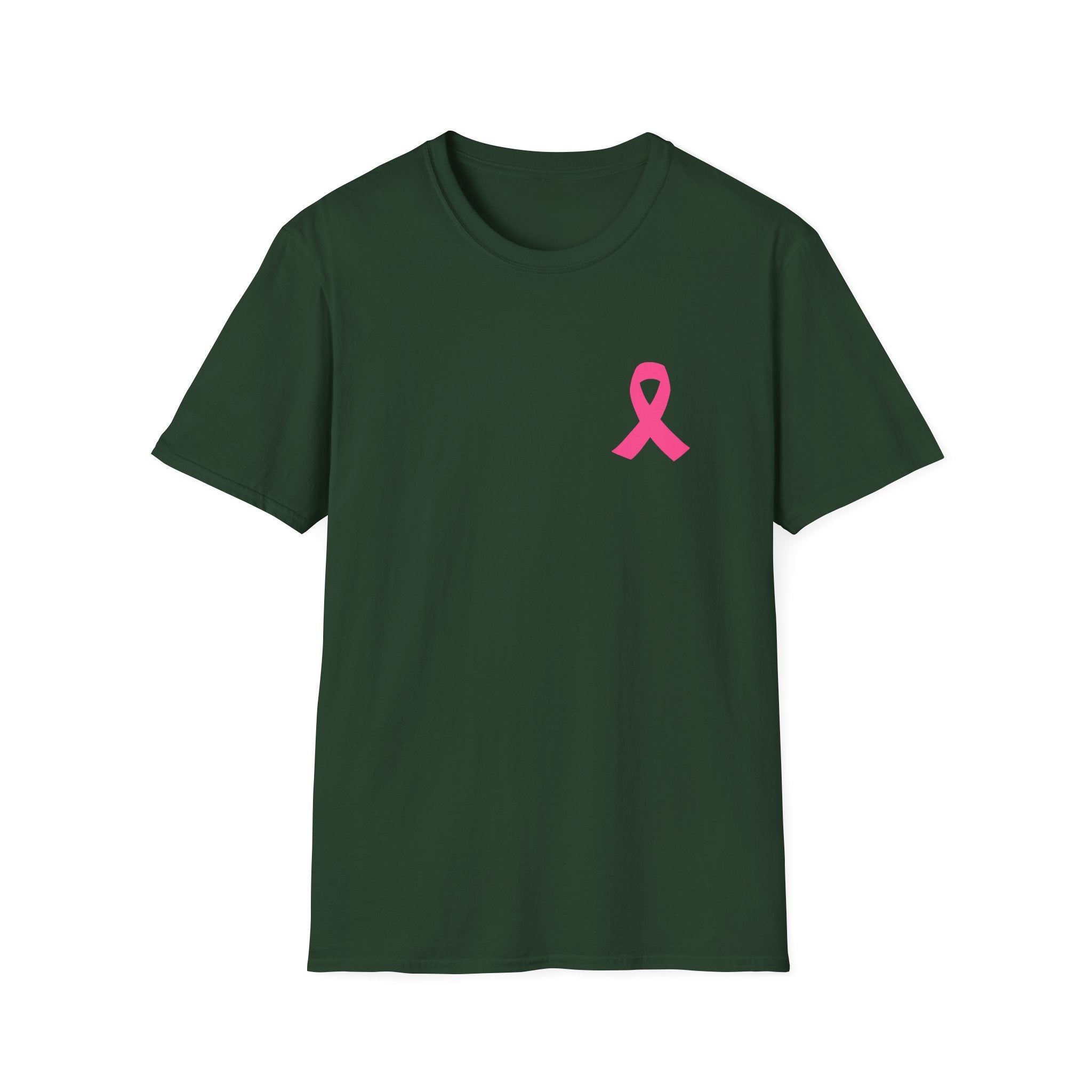 Breast Cancer Awareness Ribbon T-Shirt — Pink Ribbon Support Tee