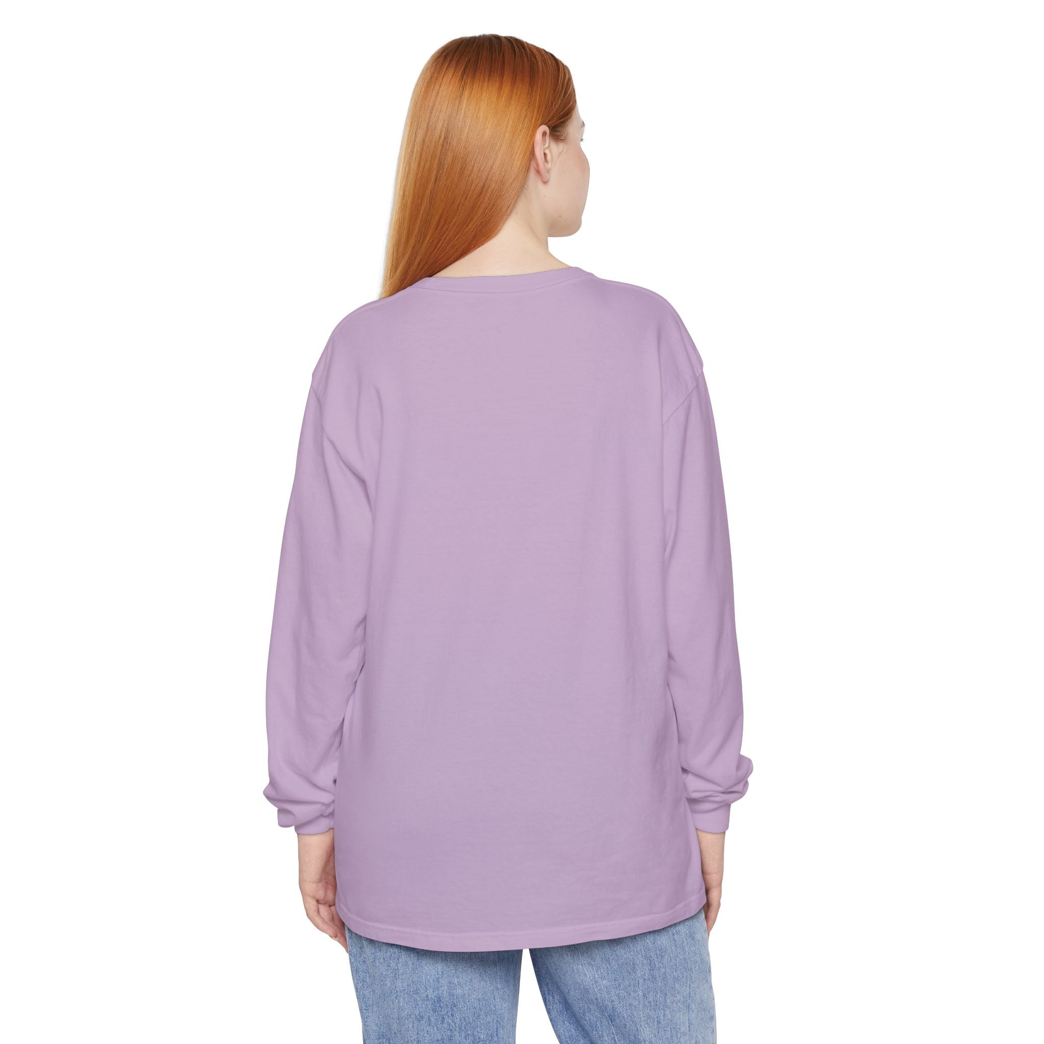 Thankful Grateful Blessed Pumpkin Long Sleeve — Cute Fall Thanksgiving Gift for Women