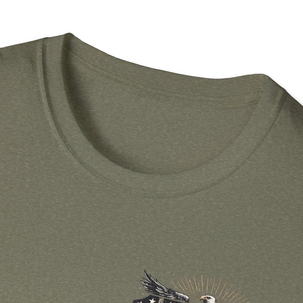 1776 American Flag Eagle T-Shirt — Vintage Patriotic Gift for Him Fourth of July Tee