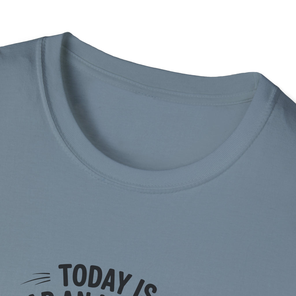 Today Is Slap An Idiot Day Duck T-Shirt — Funny Sarcastic Gift for Her Graphic Tee