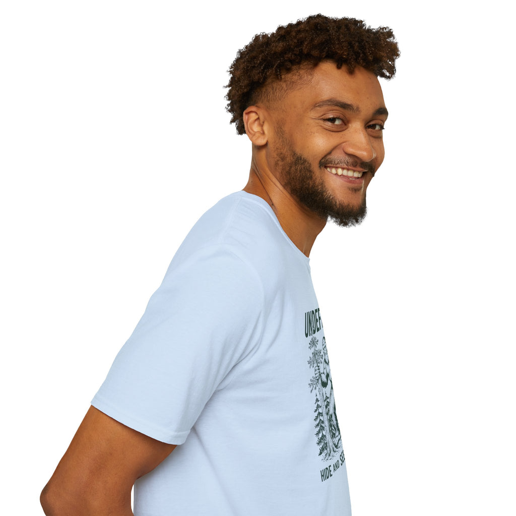 Undefeated Bigfoot T-Shirt — 'Hide and Seek Champion' Graphic Tee