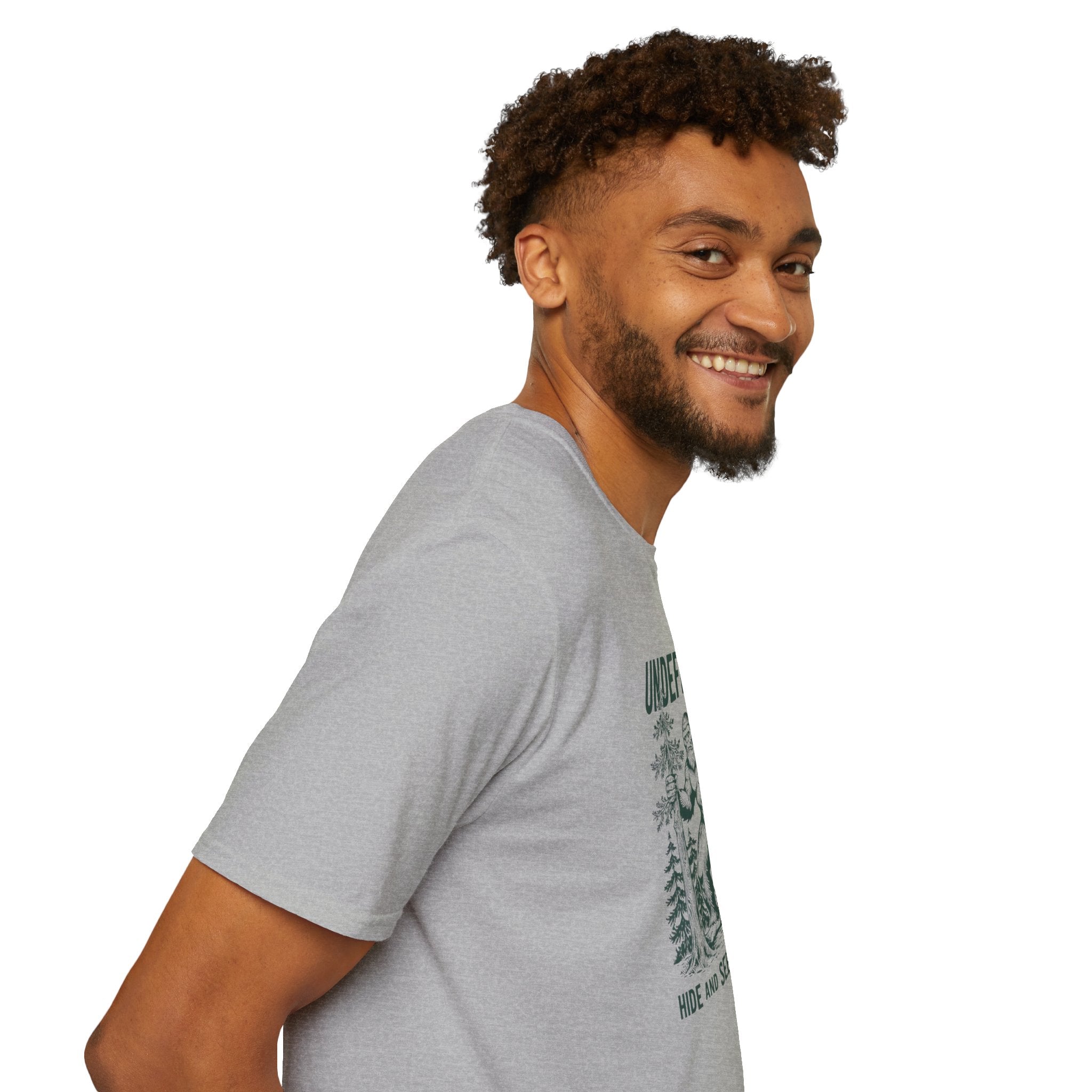 Undefeated Bigfoot T-Shirt — 'Hide and Seek Champion' Graphic Tee