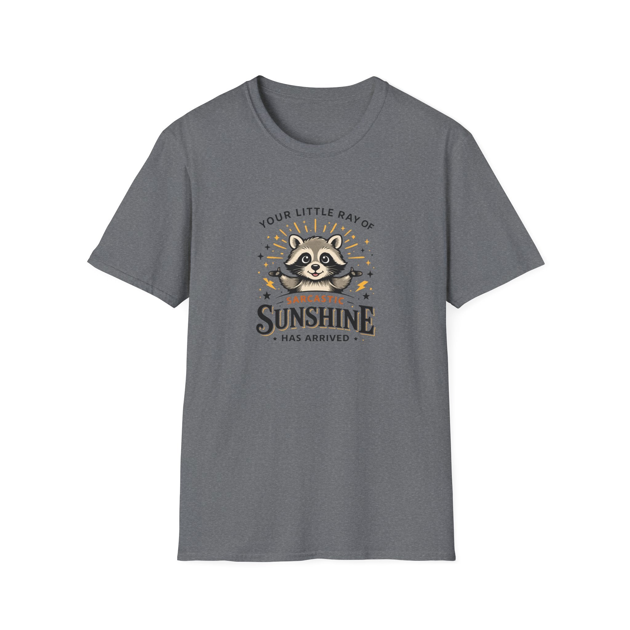 Your Little Ray of Sarcastic Sunshine Raccoon T-Shirt — Funny Gift for Her