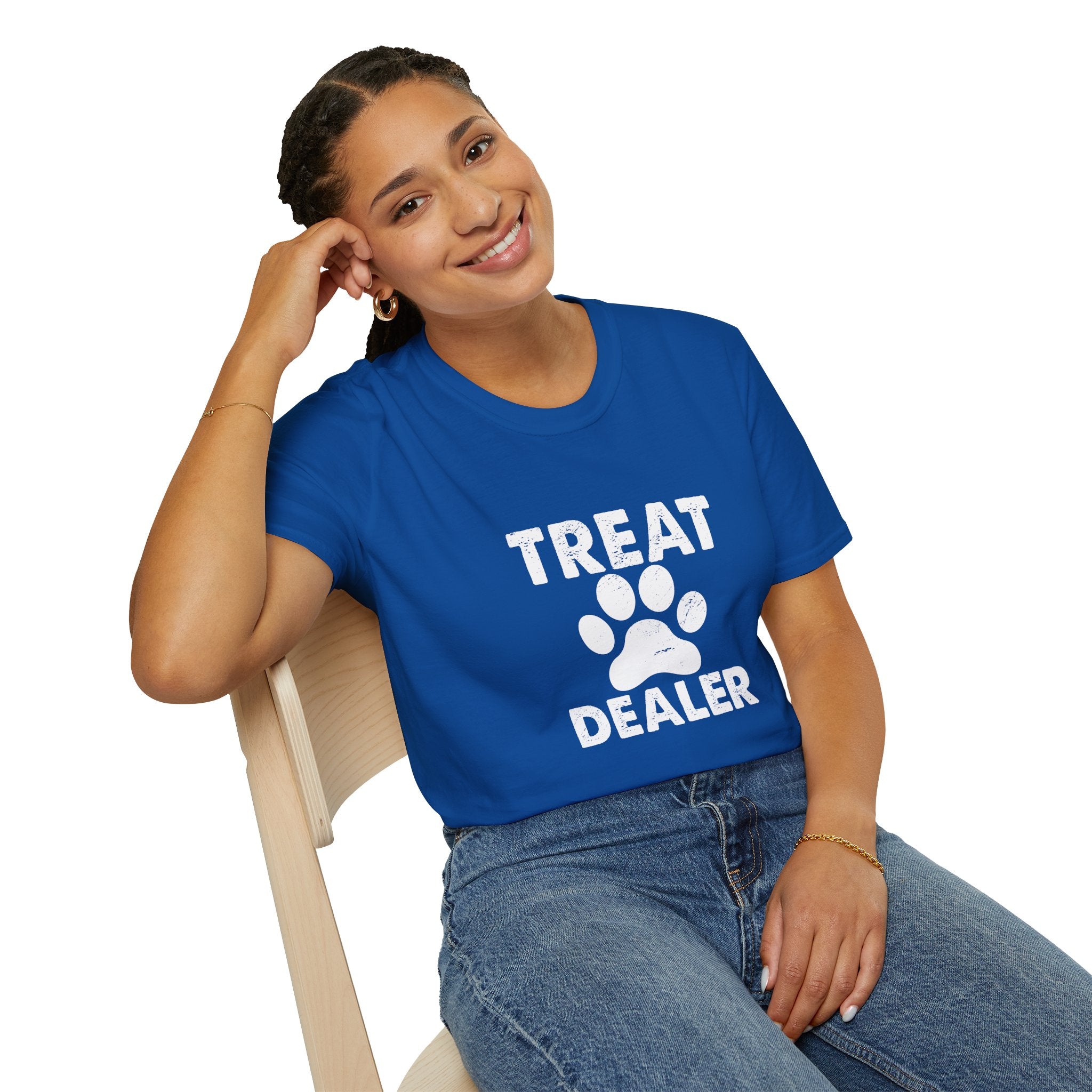Treat Dealer T-Shirt — Funny Dog Paw Pet Lover Tee