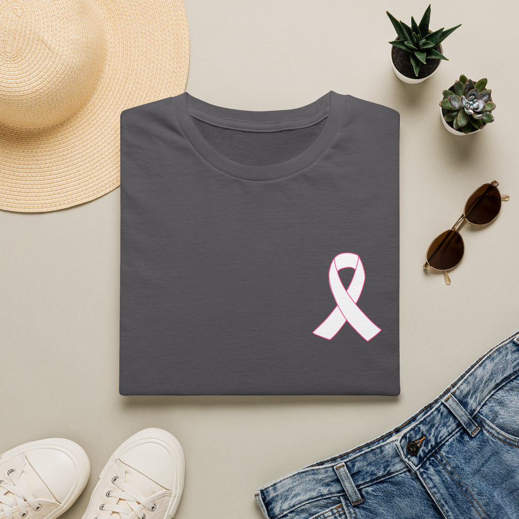 Cancer Grabbed My Boob Now I'm Going to Kick Its Ass T-Shirt — Funny Breast Cancer Awareness Gift