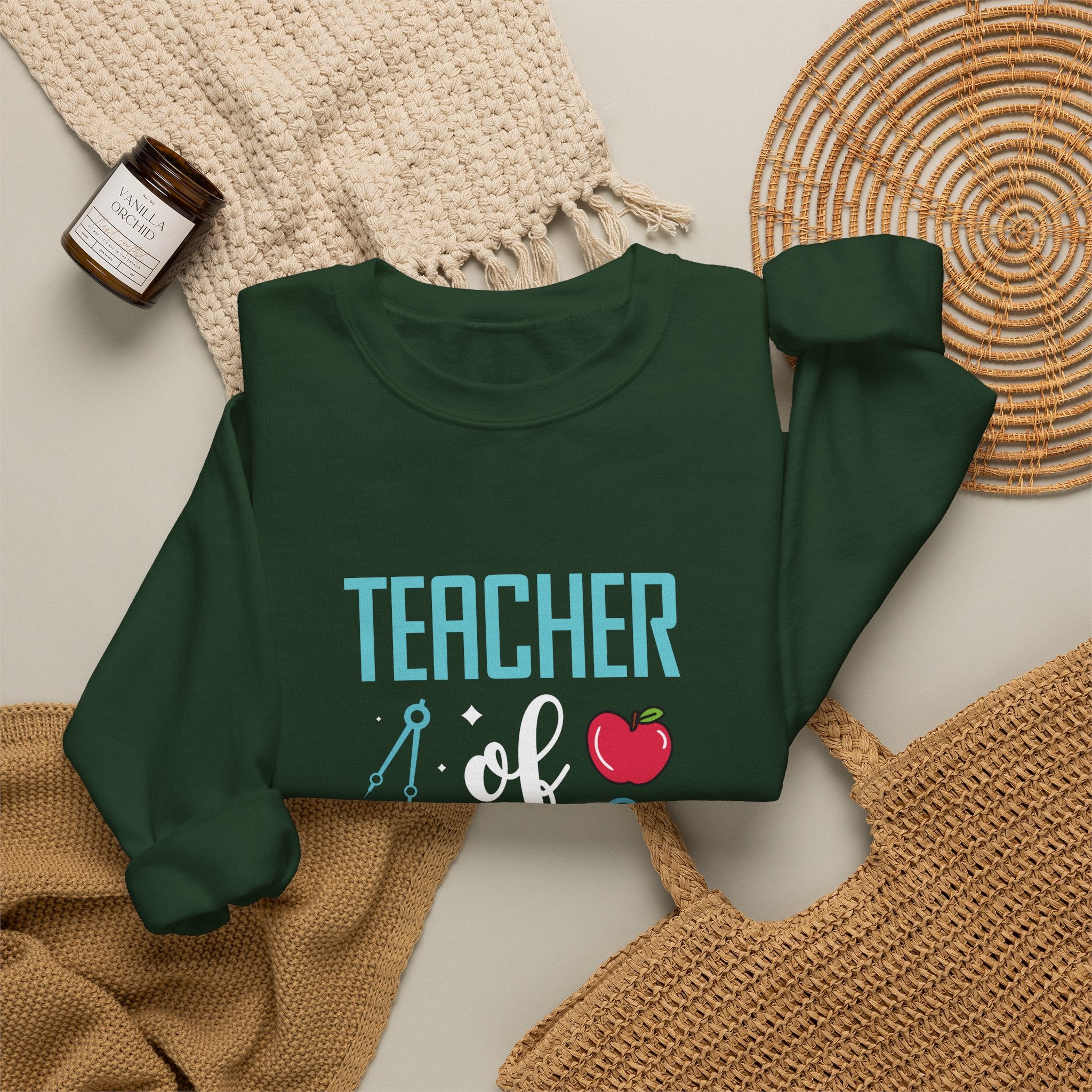 Teacher of Tiny Humans Sweatshirt — Funny Teacher Gift Appreciation Crewneck