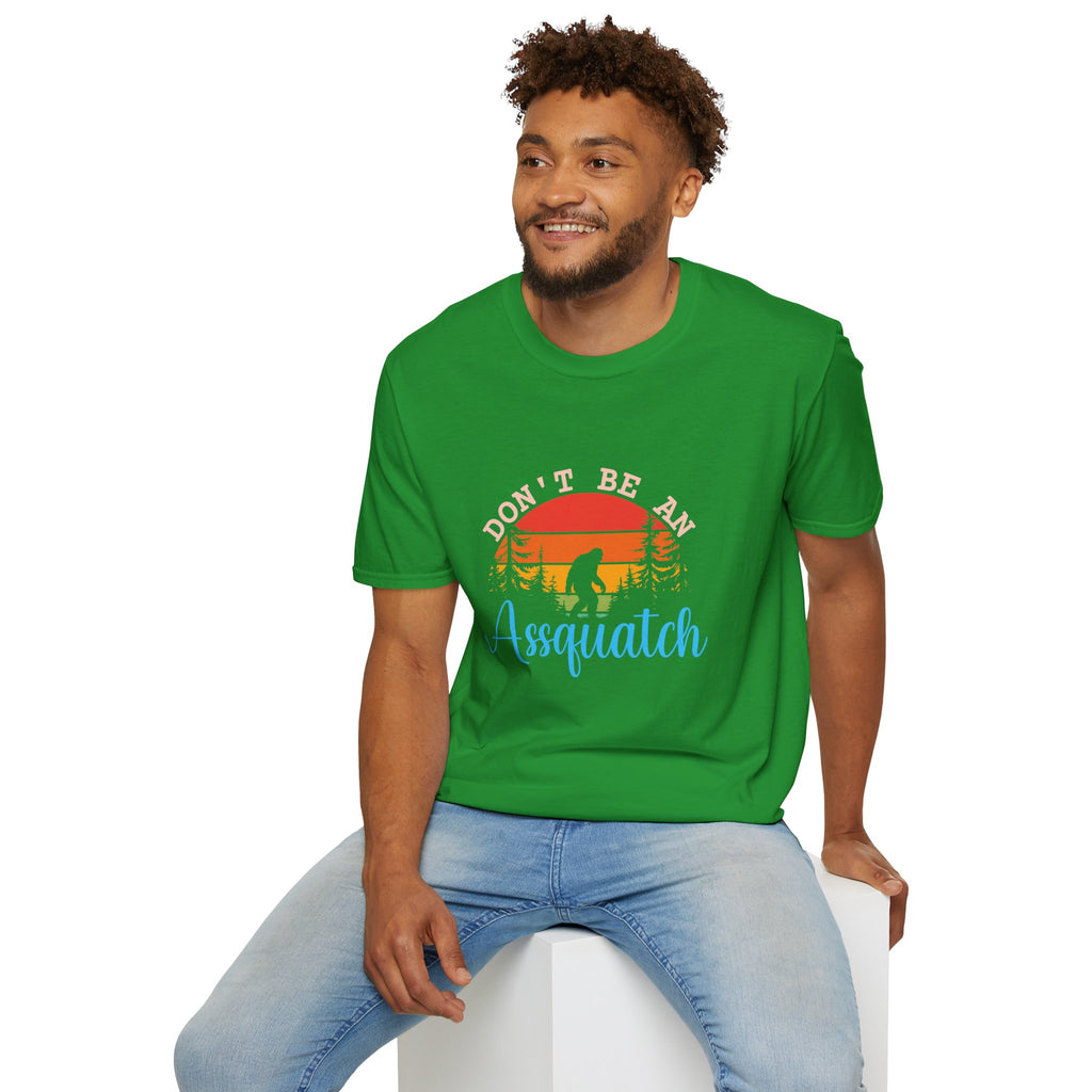 Don't Be An Assquatch T-Shirt — Funny Bigfoot Gift Sasquatch Sunset Graphic Tee