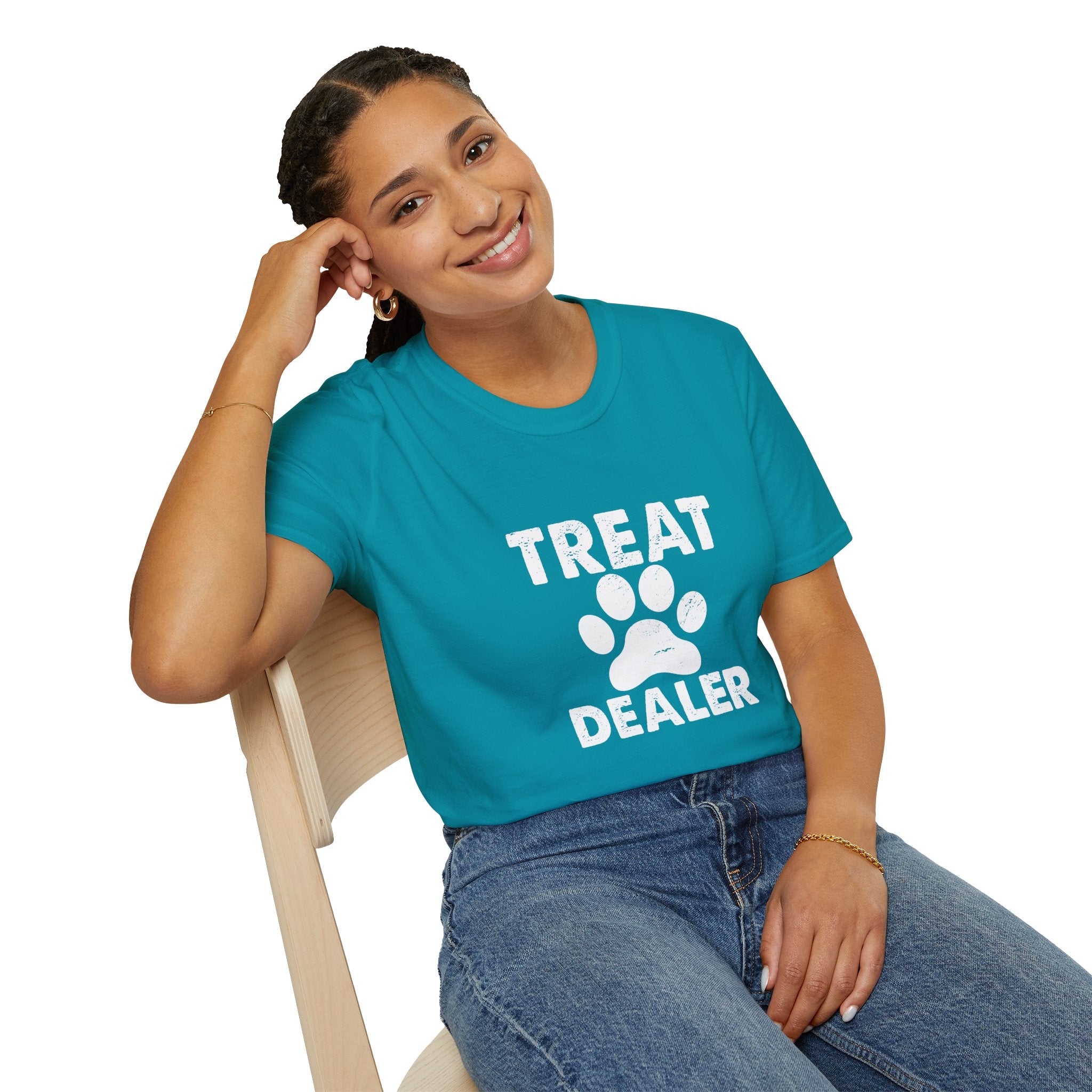 Treat Dealer T-Shirt — Funny Dog Paw Pet Lover Tee