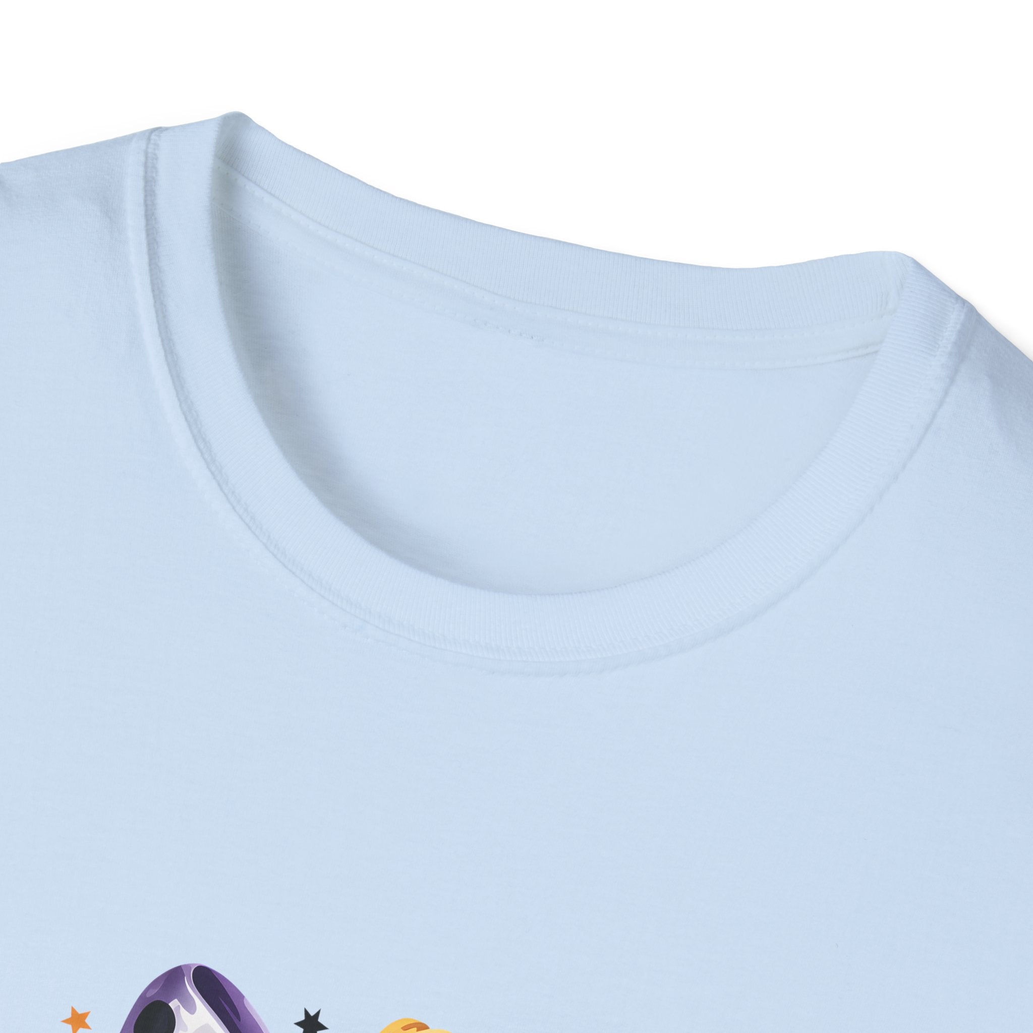 Halloween Pumpkin Bow T-Shirt — Cute Colorful Gift for Women Jack-O'-Lantern Tee