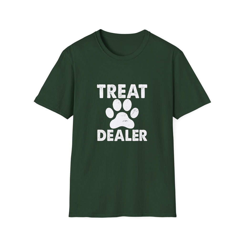 Treat Dealer T-Shirt — Funny Dog Paw Pet Lover Tee