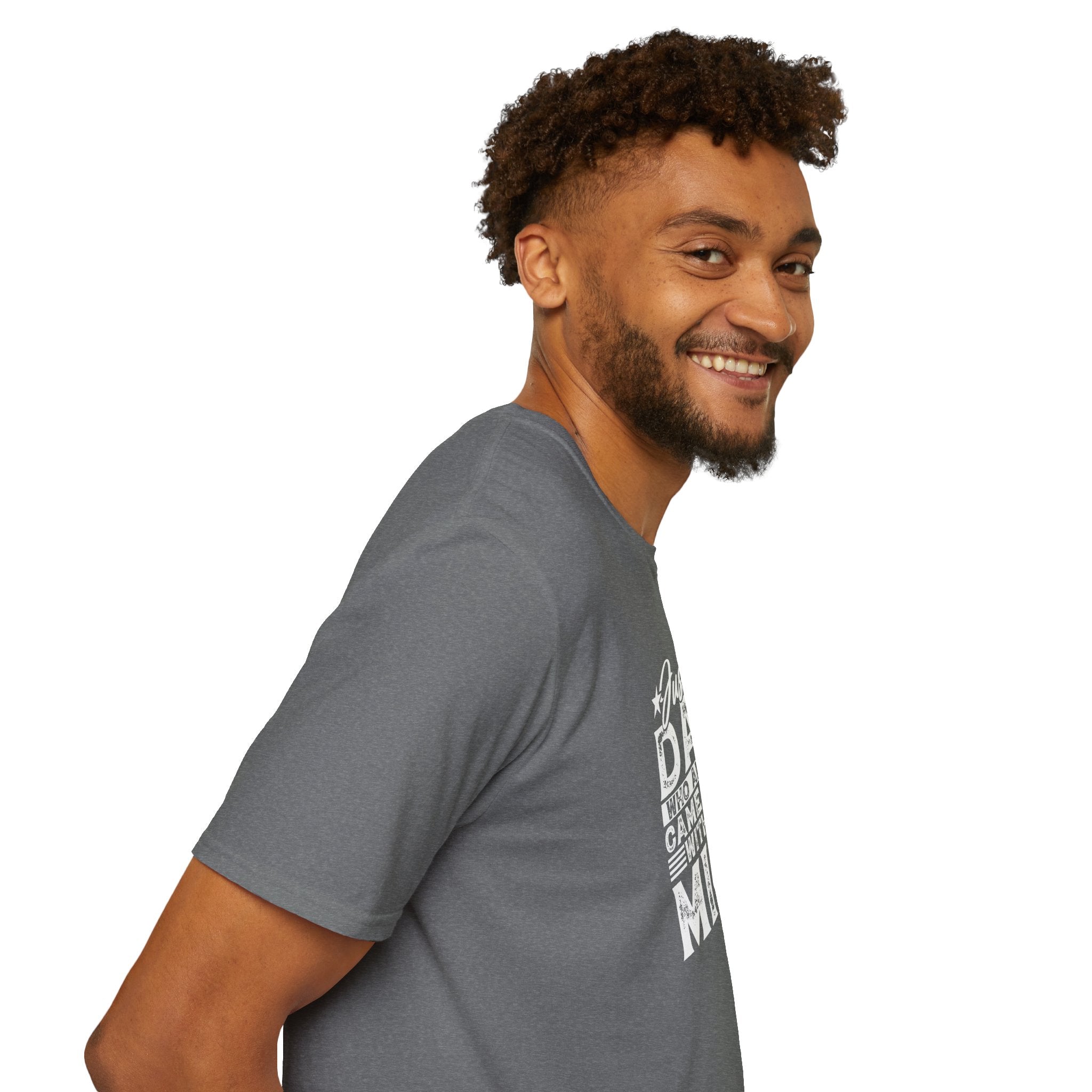 Just a Dad Who Always Came Back with the Milk T-Shirt — Funny Father's Day Gift