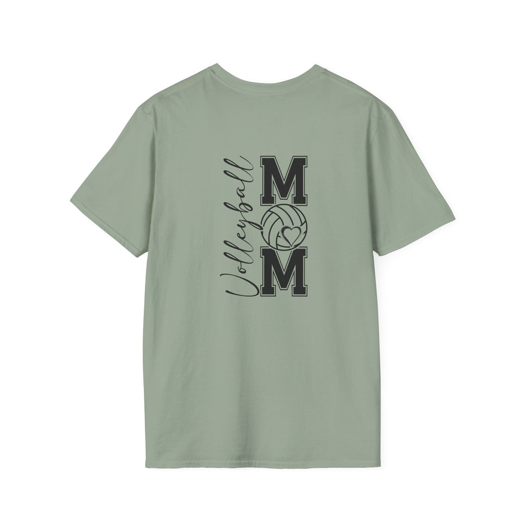 Volleyball Mom T-Shirt — Cute Game Day Gift for Sports Moms Script Graphic Tee