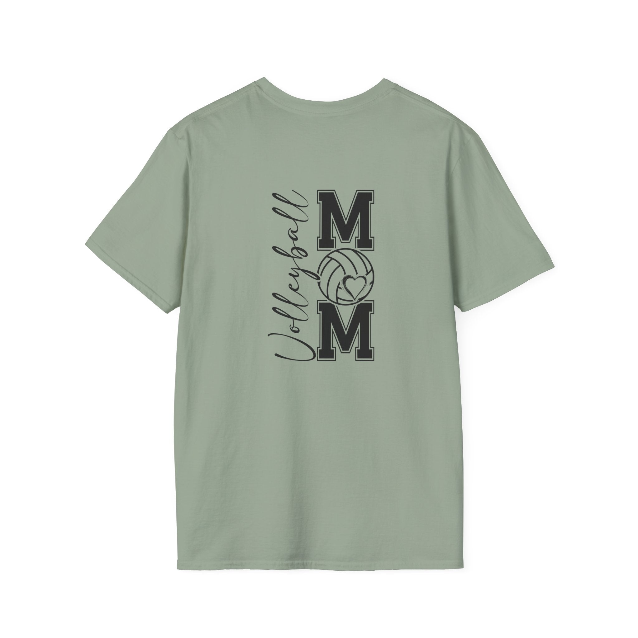Volleyball Mom T-Shirt — Cute Game Day Gift for Sports Moms Script Graphic Tee