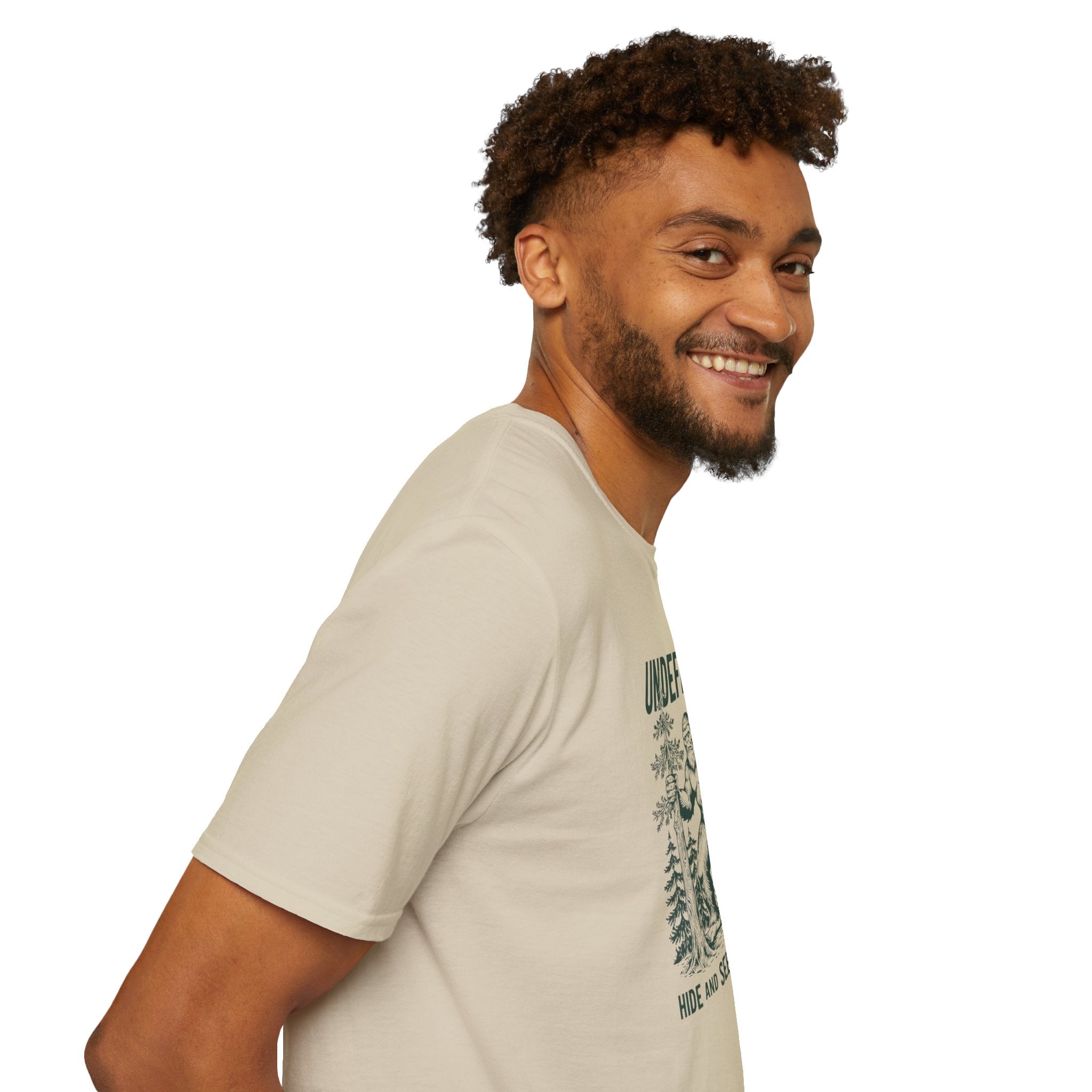 Undefeated Bigfoot T-Shirt — 'Hide and Seek Champion' Graphic Tee