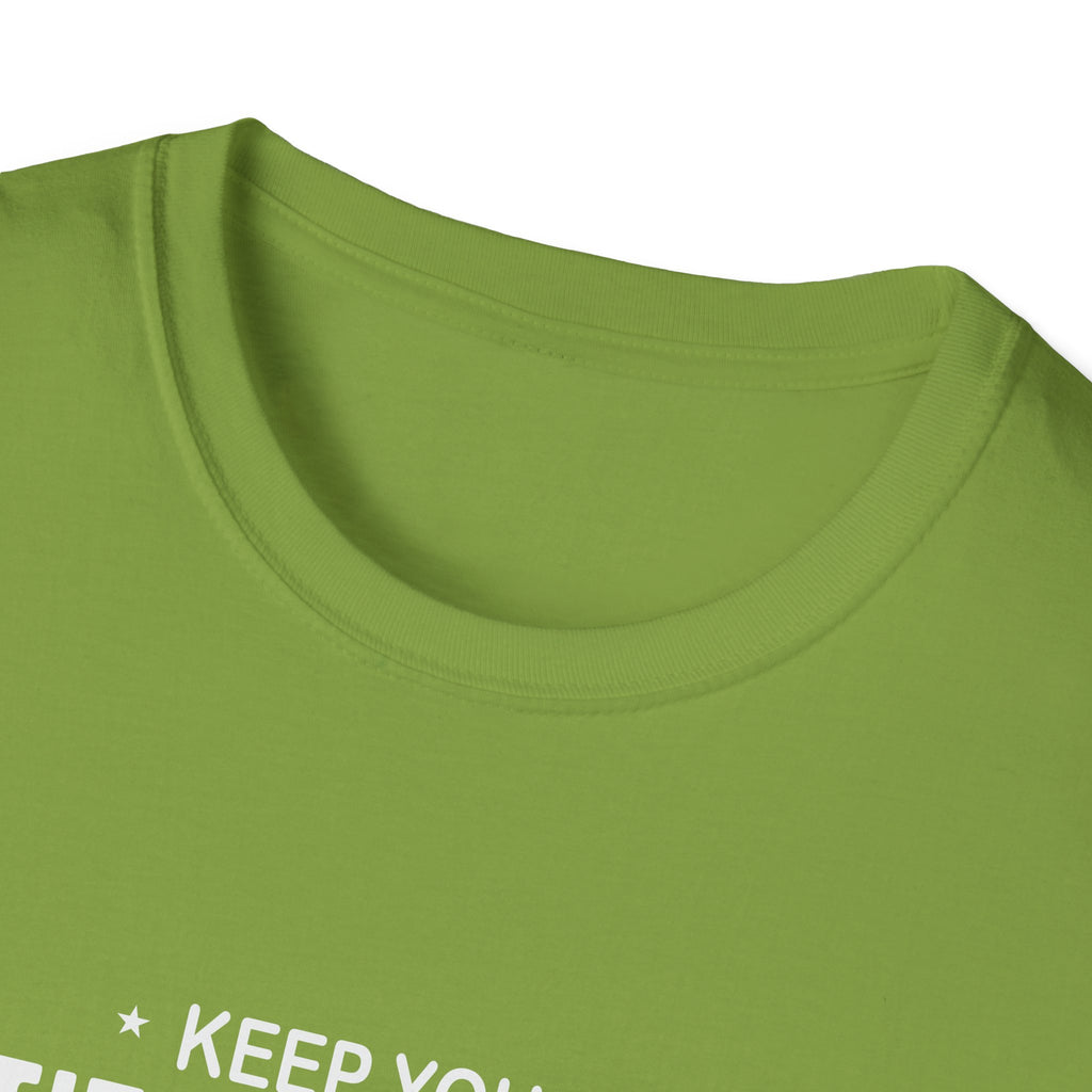 Keep Your Tie and Your Desk Job — Funny Forklift Truck T-Shirt