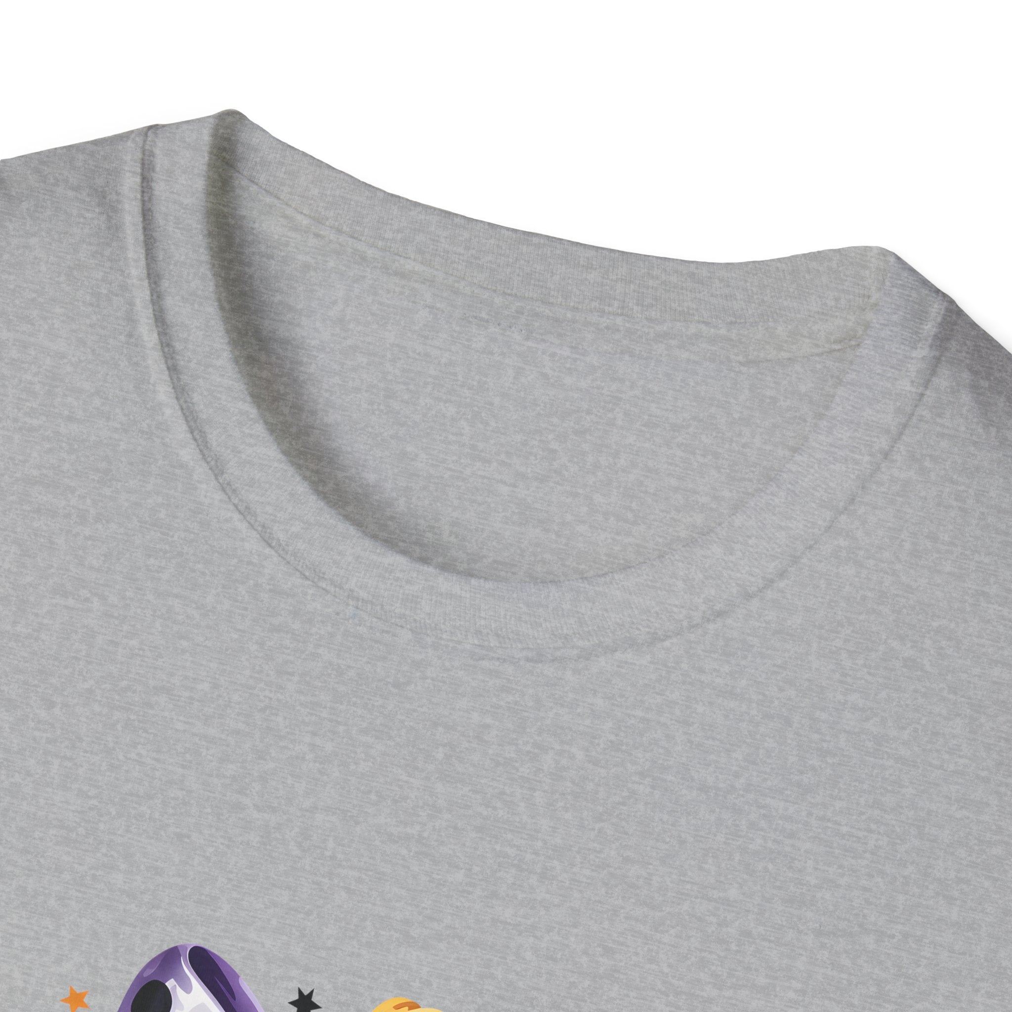 Halloween Pumpkin Bow T-Shirt — Cute Colorful Gift for Women Jack-O'-Lantern Tee