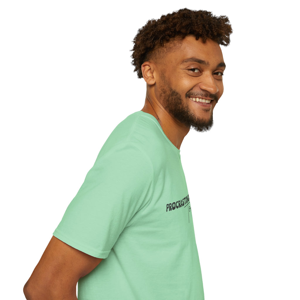 Procrastinators Unite Tomorrow T-Shirt — Funny Sarcastic Gift for Her Casual Tee