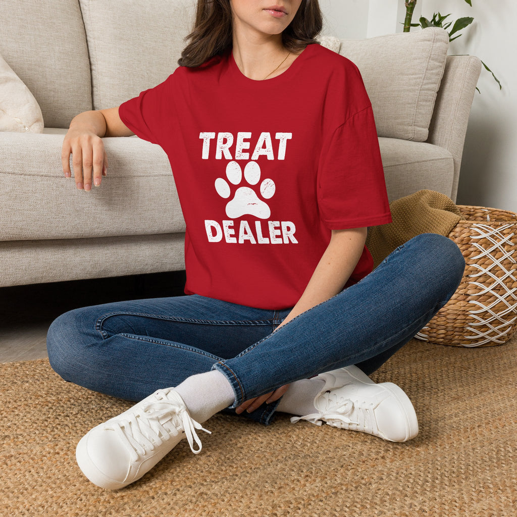Treat Dealer T-Shirt — Funny Dog Paw Pet Lover Tee