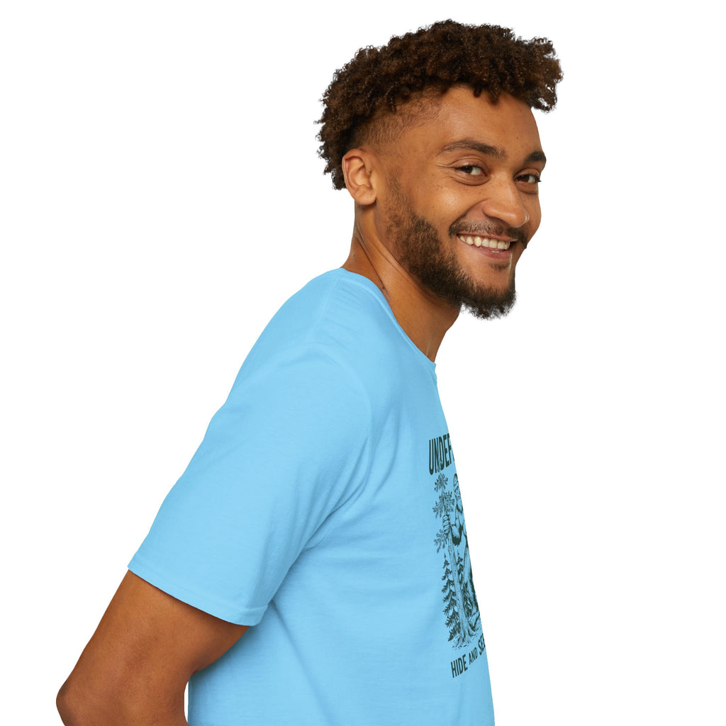 Undefeated Bigfoot T-Shirt — 'Hide and Seek Champion' Graphic Tee