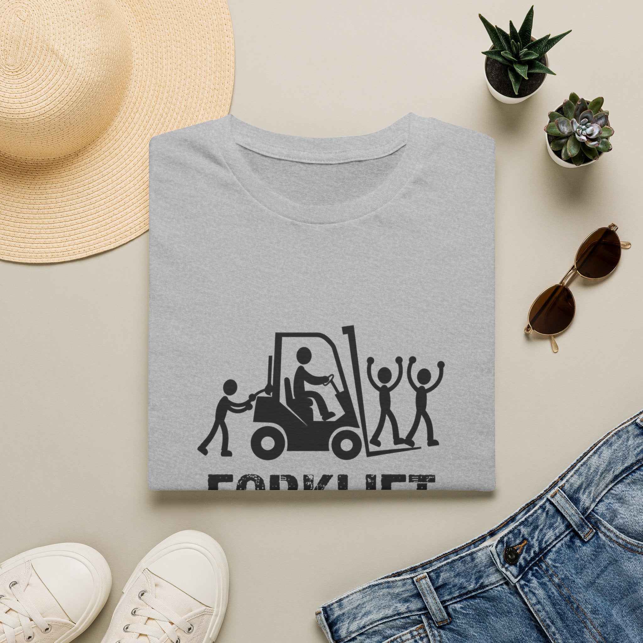 Forklift Certified T-Shirt — Funny Industrial Workplace Tee for Forklift Operators