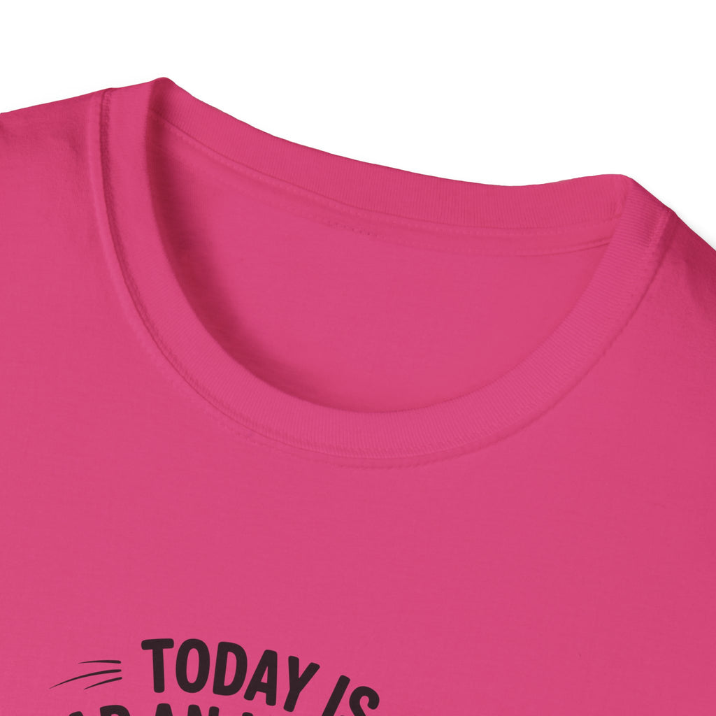 Today Is Slap An Idiot Day Duck T-Shirt — Funny Sarcastic Gift for Her Graphic Tee