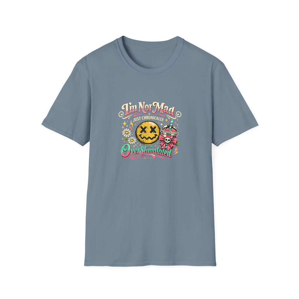 I'm Not Mad Kawaii Bubble Tea T-Shirt — Cute Funny Gift for Her Graphic Tee