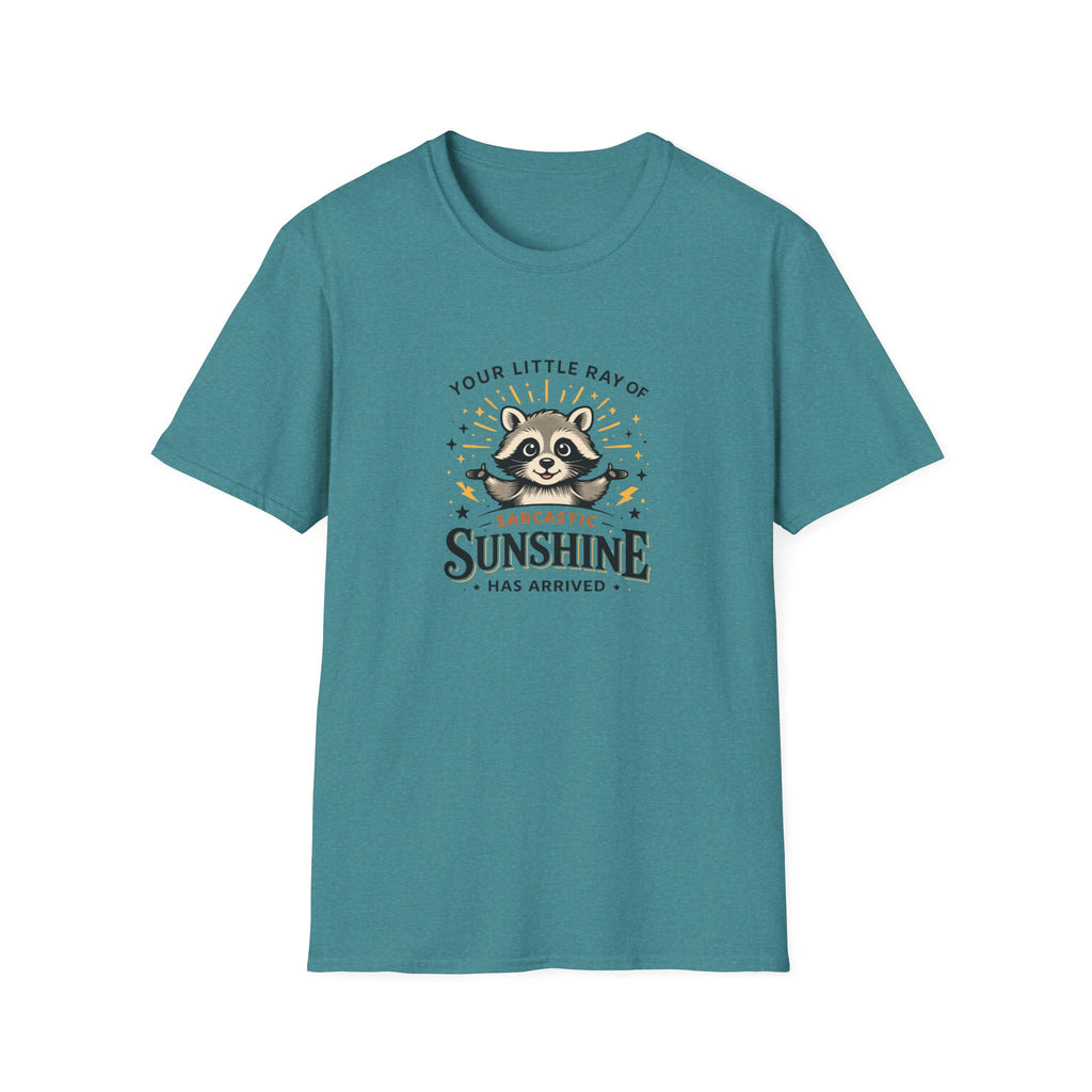 Your Little Ray of Sarcastic Sunshine Raccoon T-Shirt — Funny Gift for Her