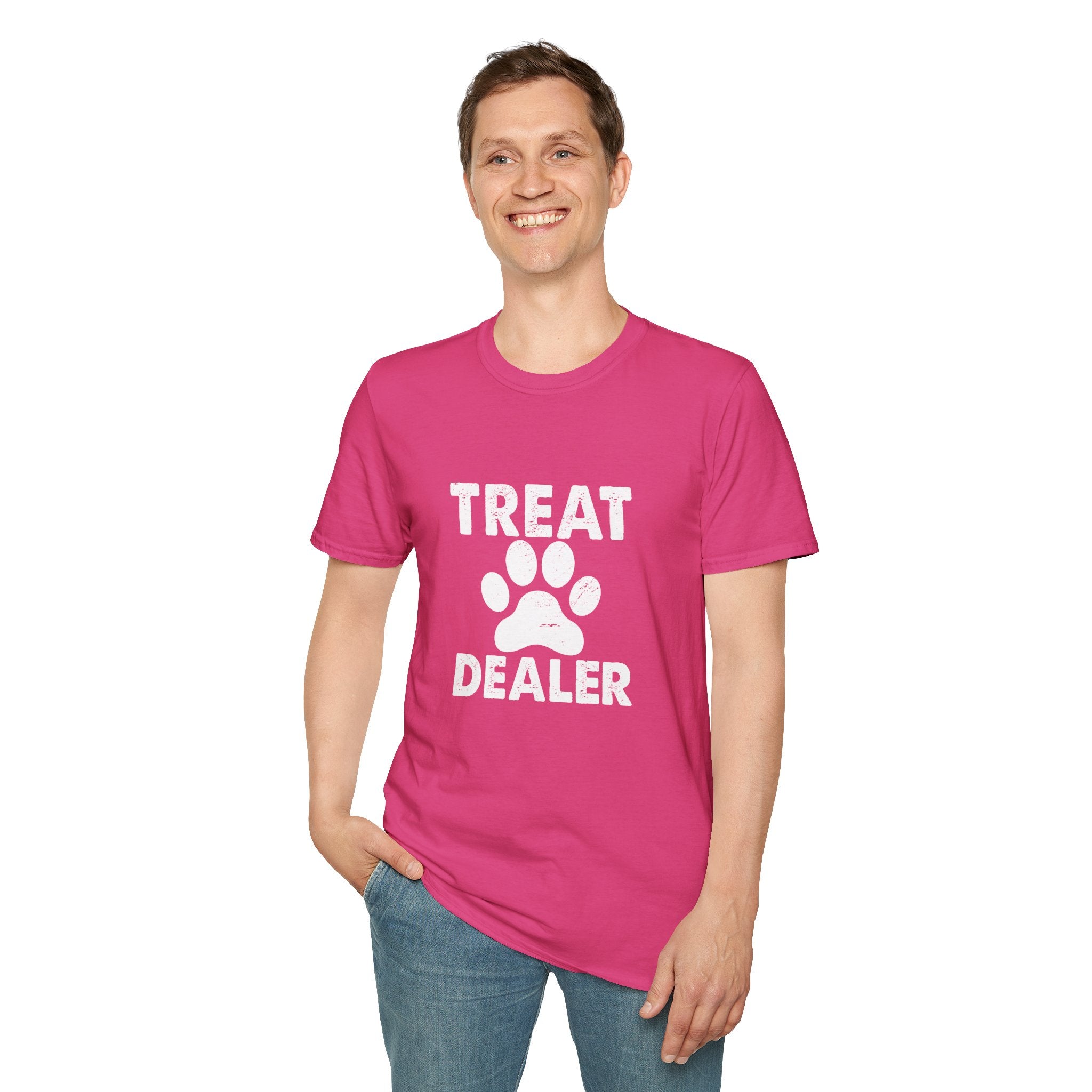 Treat Dealer T-Shirt — Funny Dog Paw Pet Lover Tee