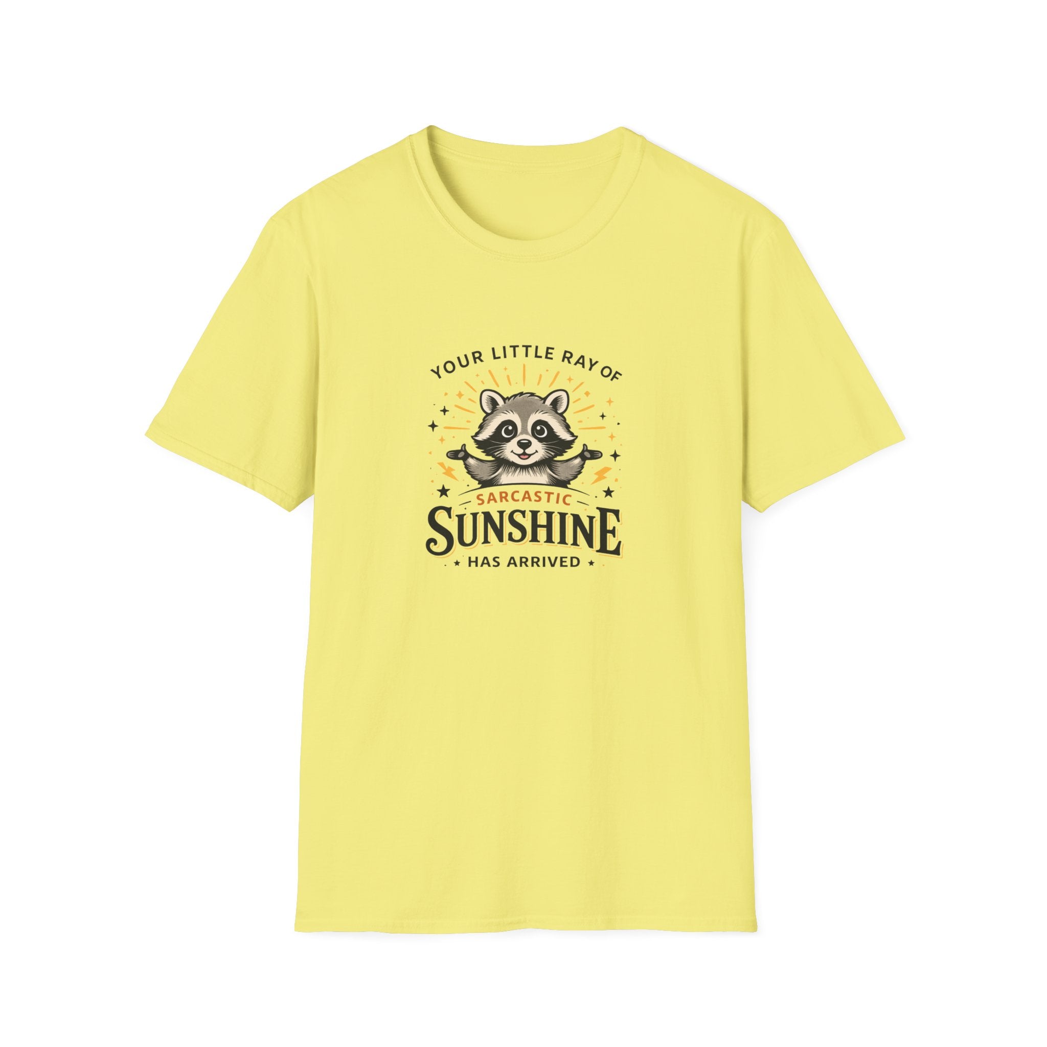 Your Little Ray of Sarcastic Sunshine Raccoon T-Shirt — Funny Gift for Her