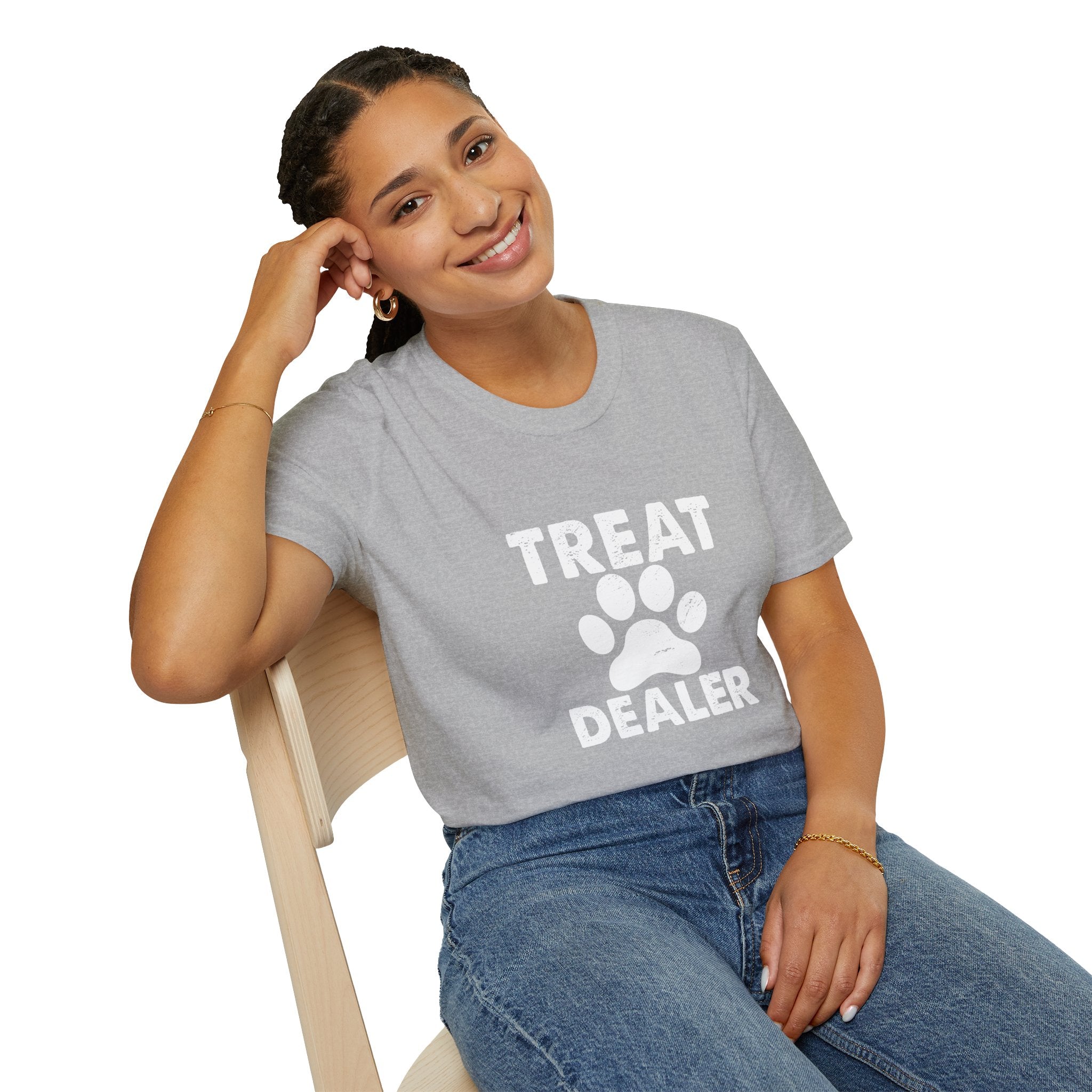 Treat Dealer T-Shirt — Funny Dog Paw Pet Lover Tee