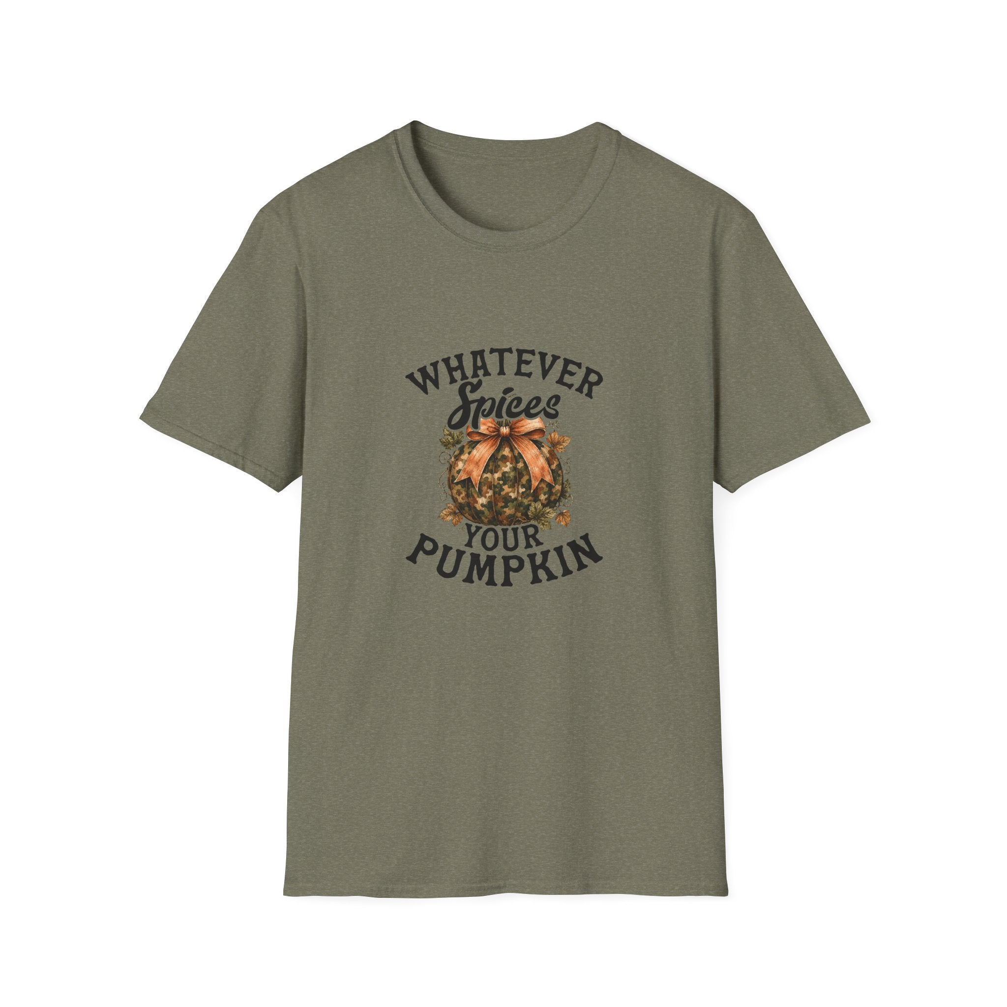 Whatever Spices Your Pumpkin T-Shirt — Funny Fall Gift for Women Pumpkin Spice Tee