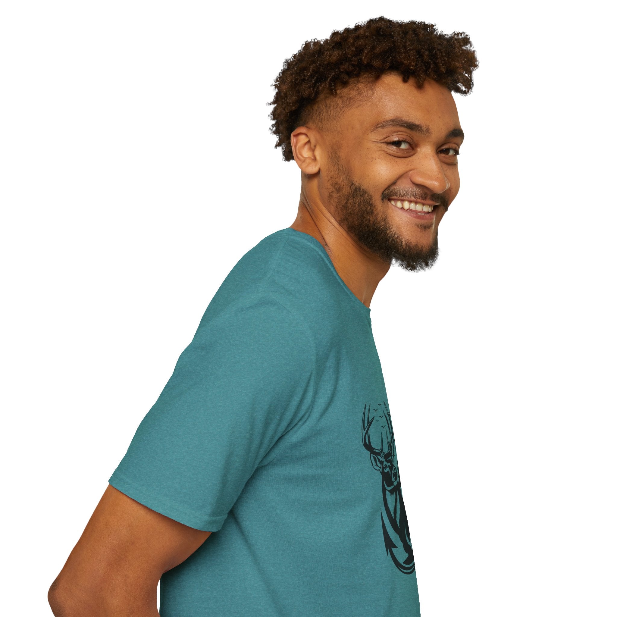 Hunt Fish & Forest Adventure T-Shirt — Outdoor Gift for Hunters & Fishermen