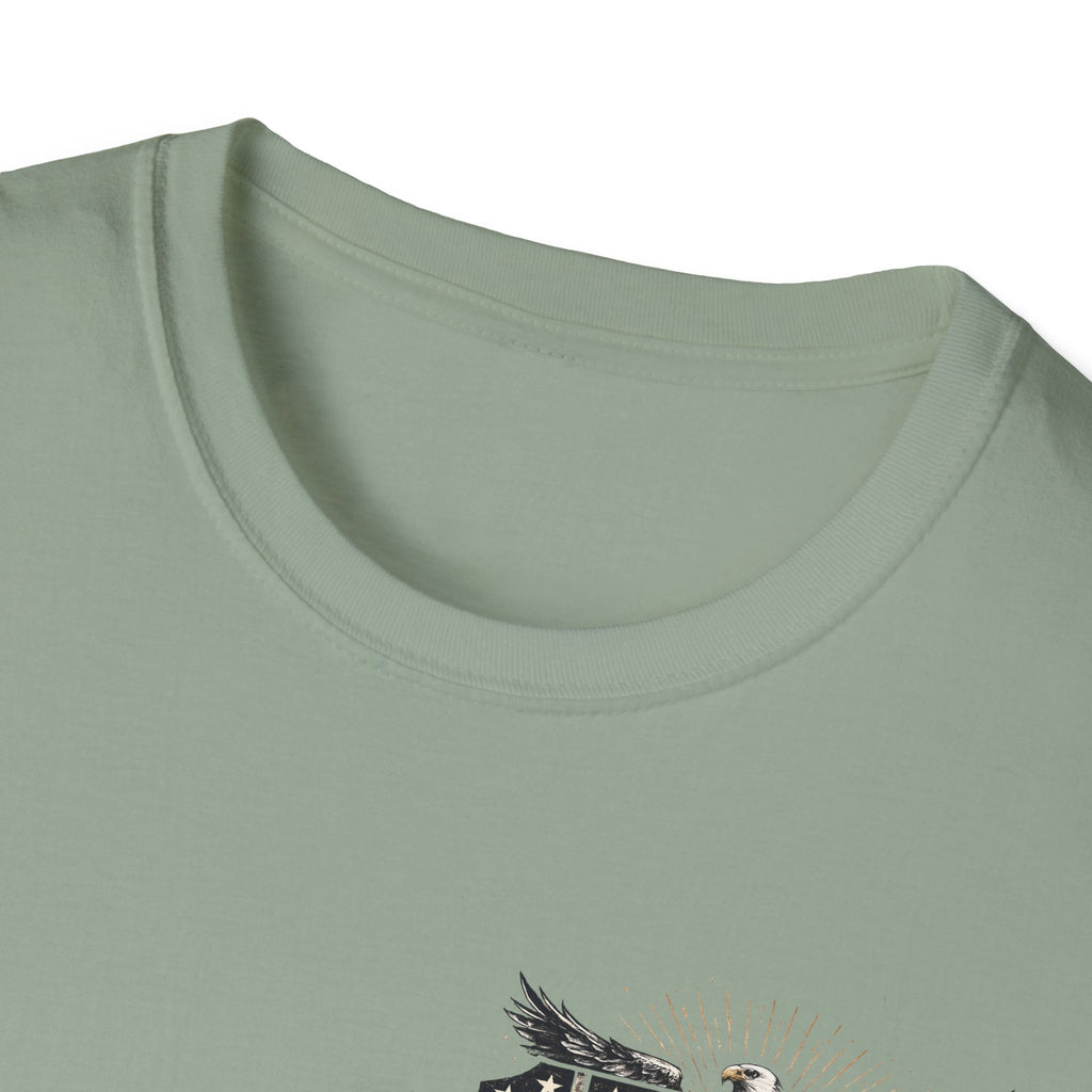 1776 American Flag Eagle T-Shirt — Vintage Patriotic Gift for Him Fourth of July Tee