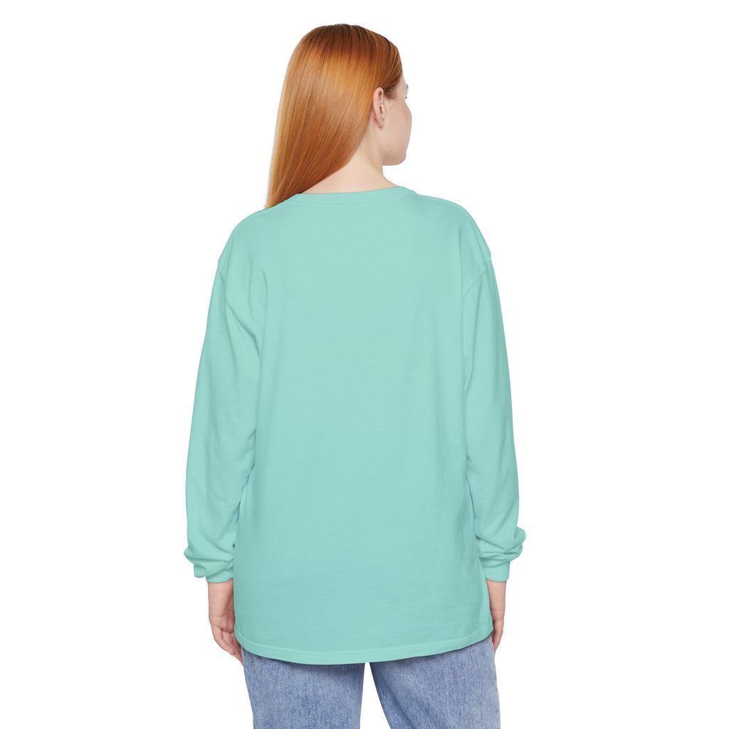 Thankful Grateful Blessed Pumpkin Long Sleeve — Cute Fall Thanksgiving Gift for Women