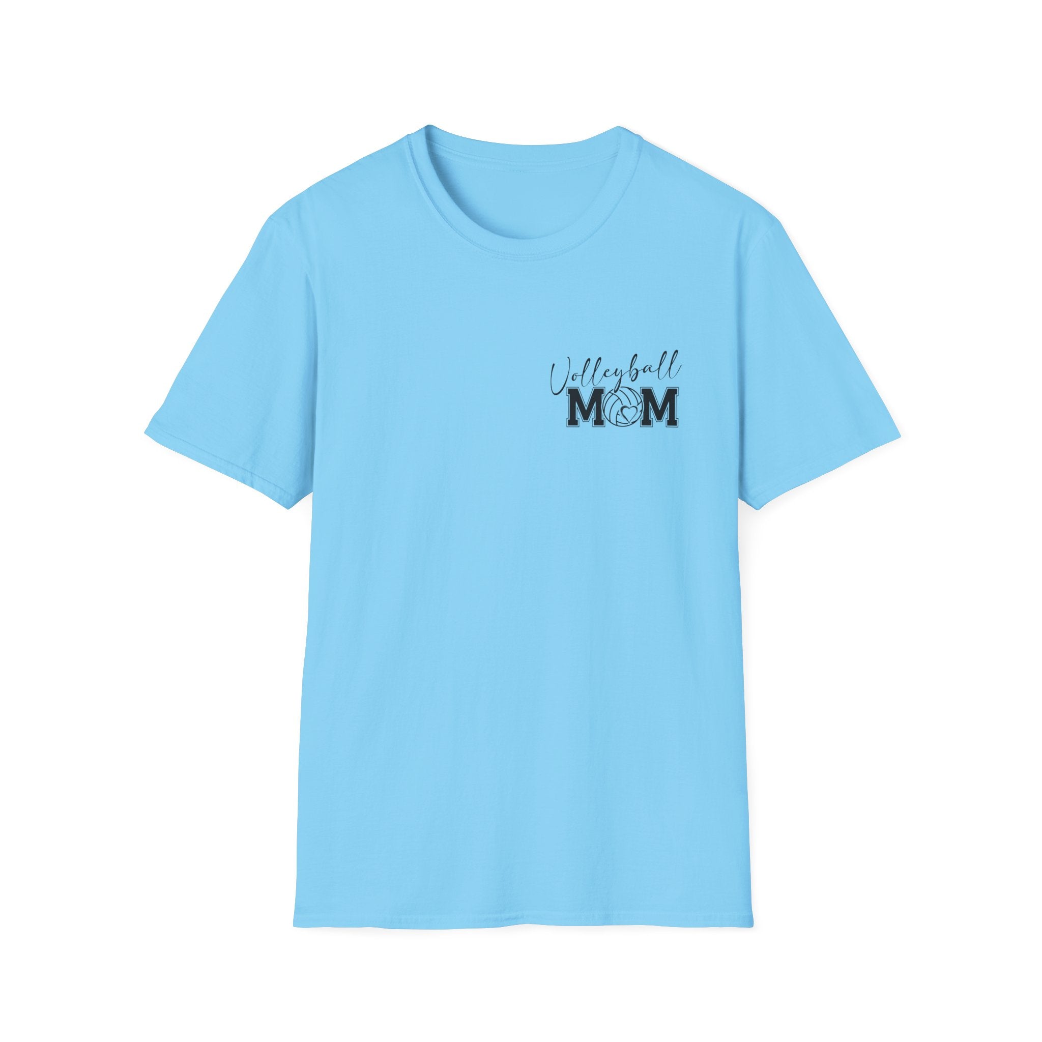 Volleyball Mom T-Shirt — Cute Game Day Gift for Sports Moms Script Graphic Tee