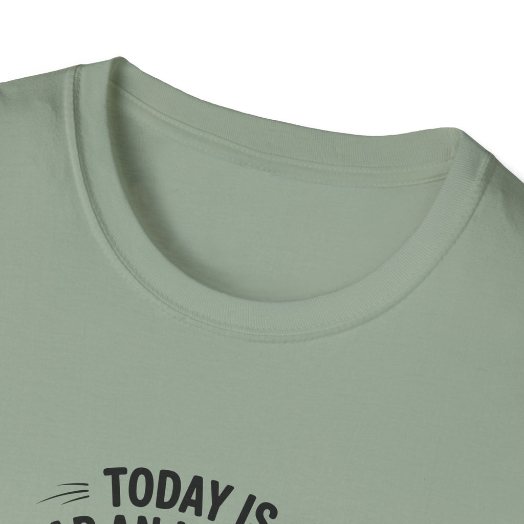 Today Is Slap An Idiot Day Duck T-Shirt — Funny Sarcastic Gift for Her Graphic Tee