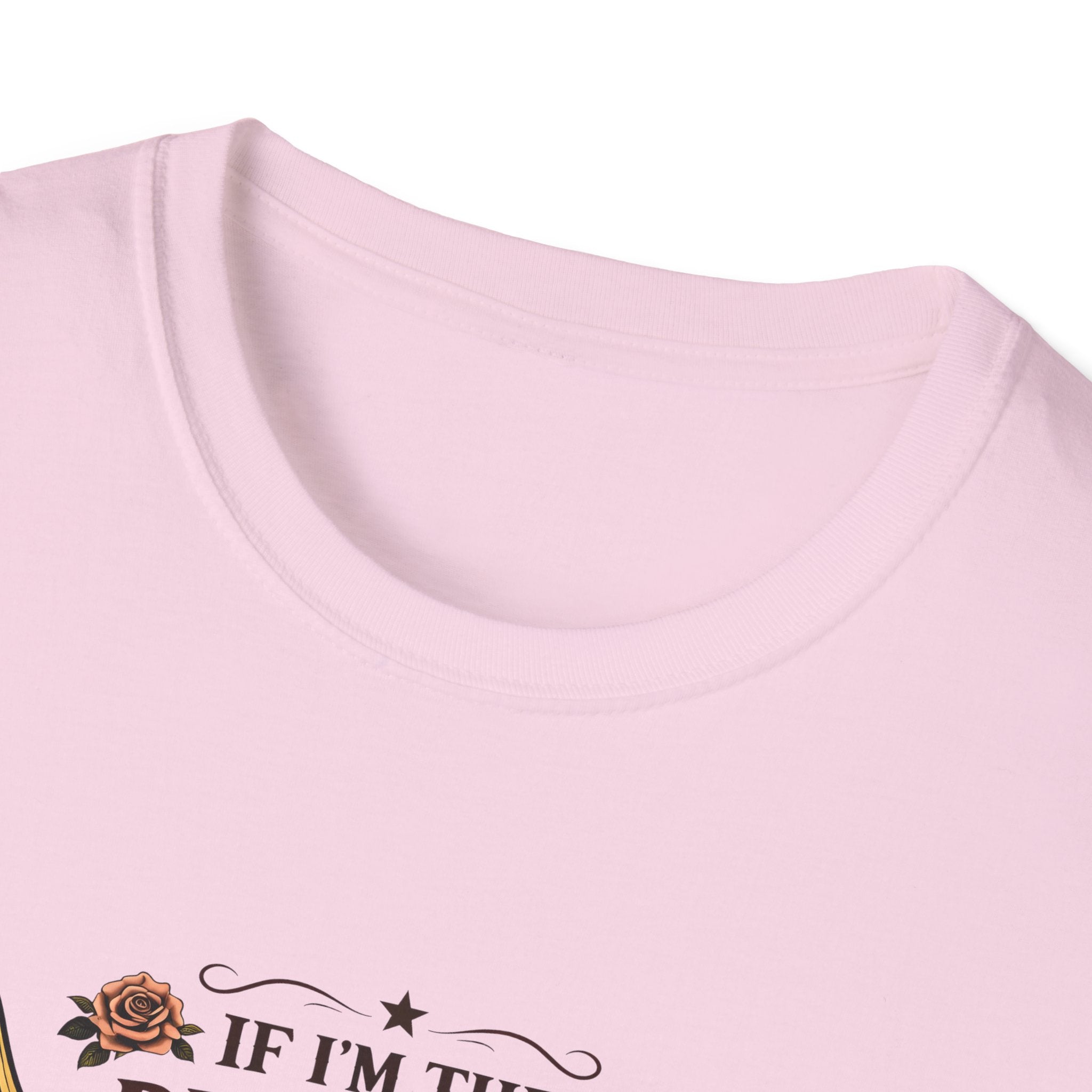 If I'm the Problem Bull Skull T-Shirt — Funny Sarcastic Western Gift for Women
