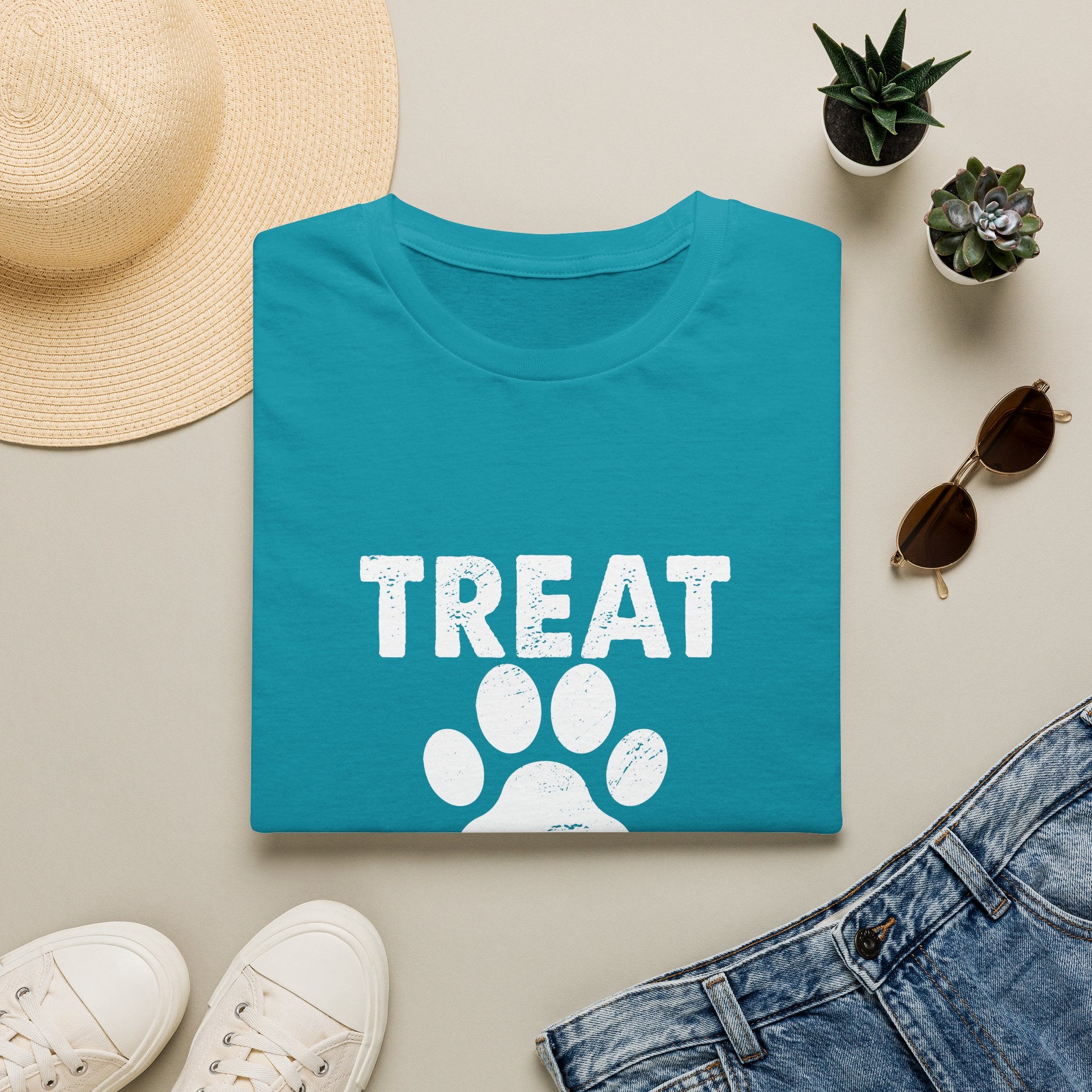 Treat Dealer T-Shirt — Funny Dog Paw Pet Lover Tee