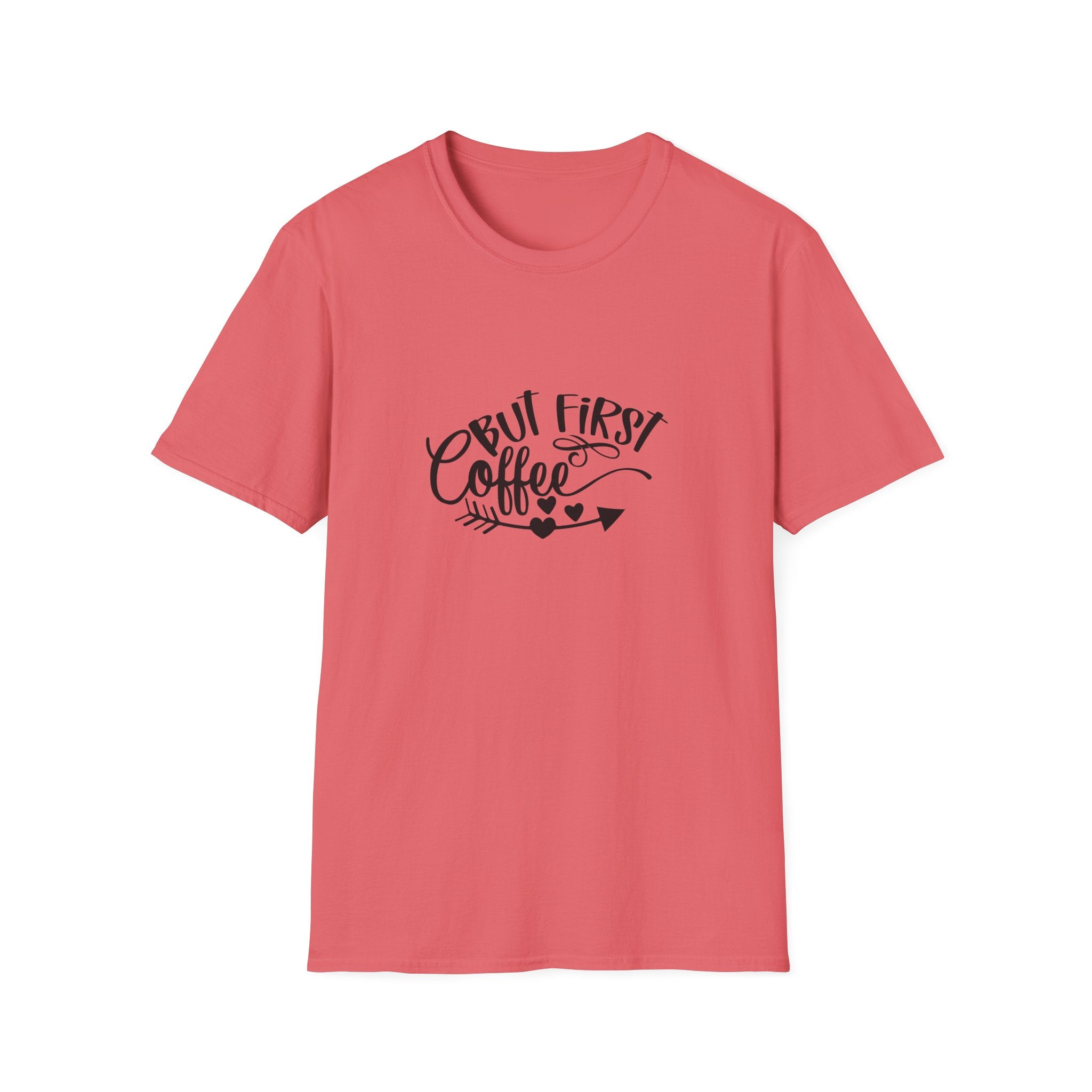 But First Coffee T-Shirt — Funny Gift for Coffee Lovers Women's Graphic Tee