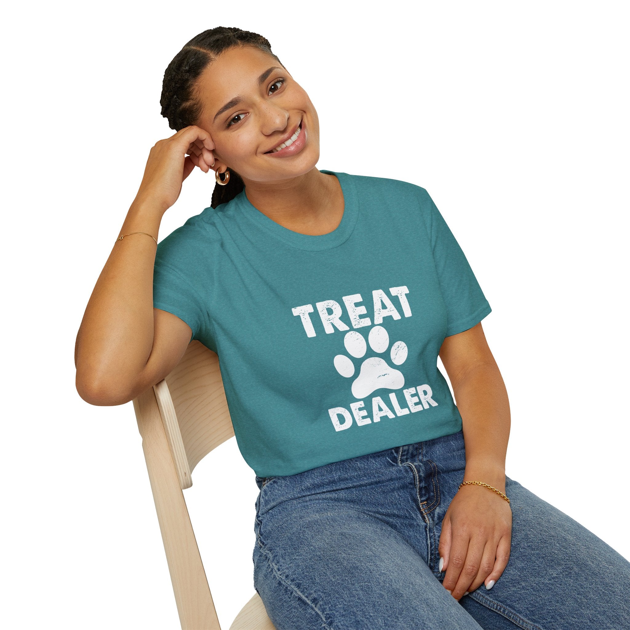 Treat Dealer T-Shirt — Funny Dog Paw Pet Lover Tee