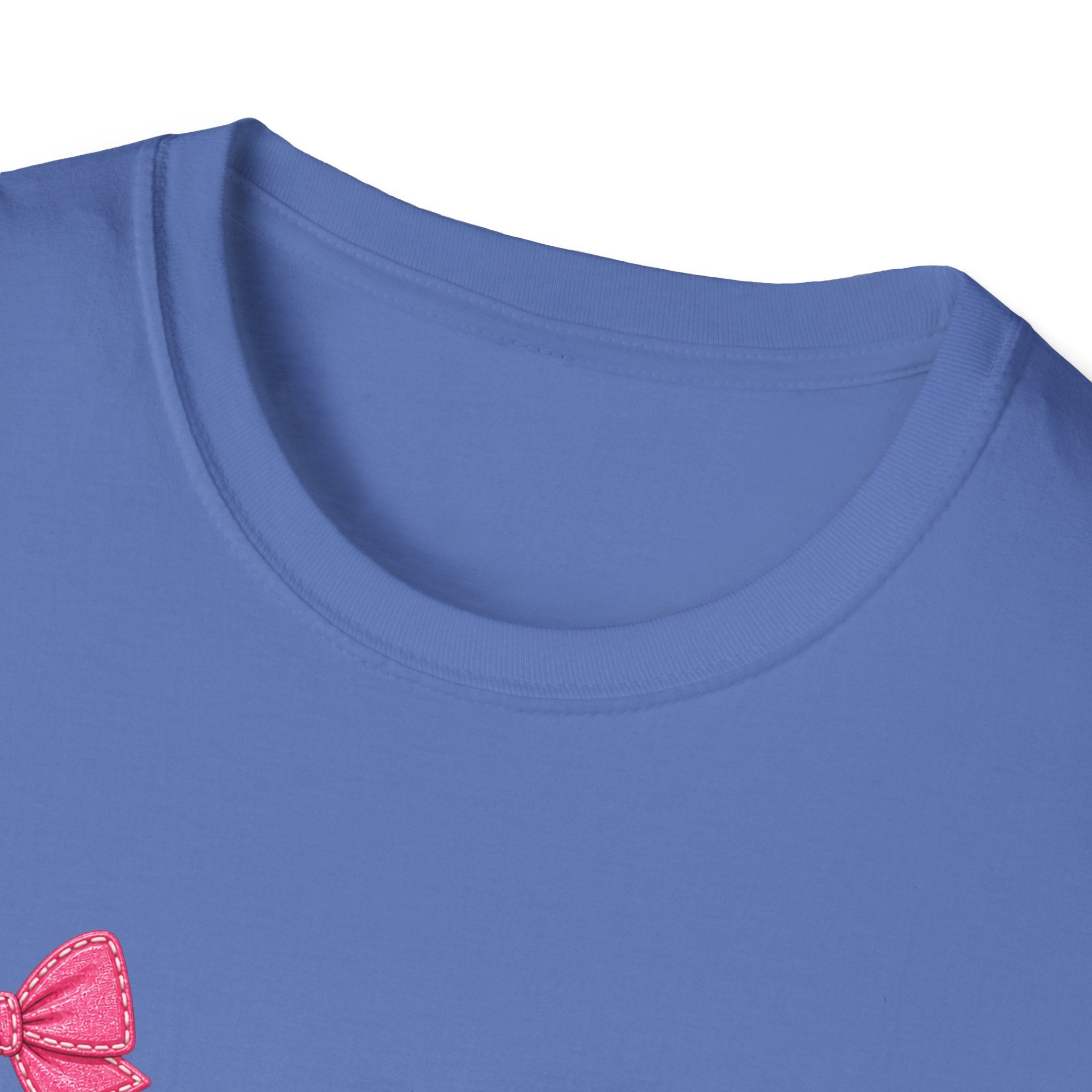 Floral Leopard TEACH T-Shirt — Cute Back-to-School Gift for Teachers Pink Bow Tee