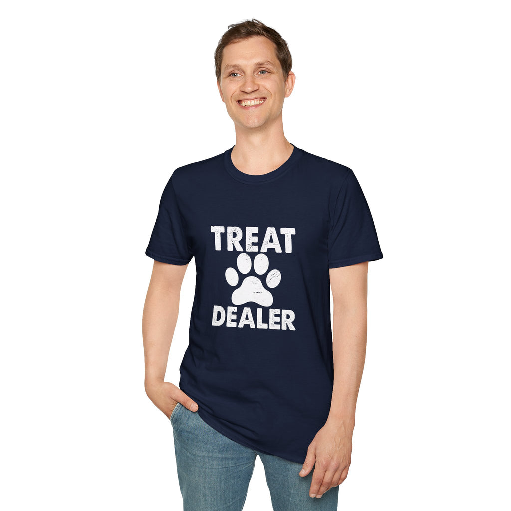 Treat Dealer T-Shirt — Funny Dog Paw Pet Lover Tee