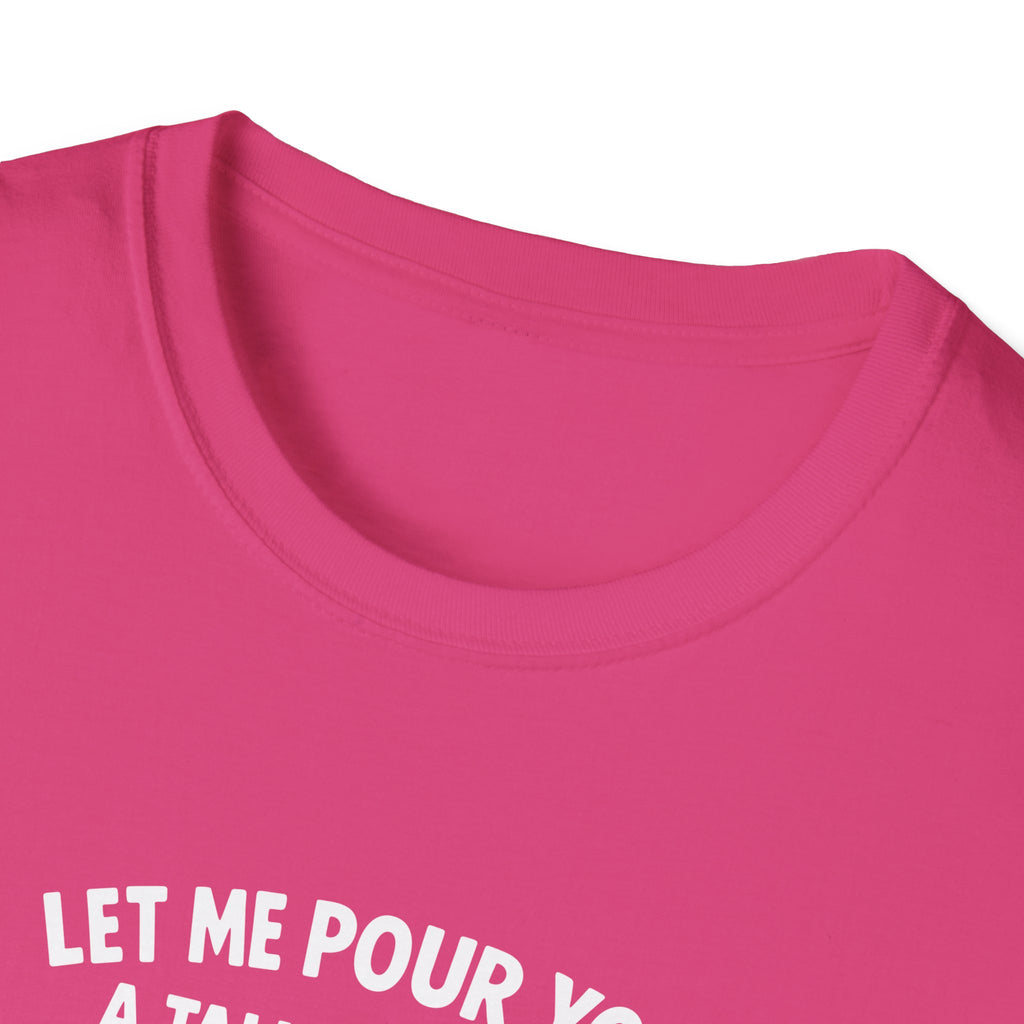 Let Me Pour You a Tall Glass of Get Over It Frog T-Shirt — Funny Sarcastic Gift for Her