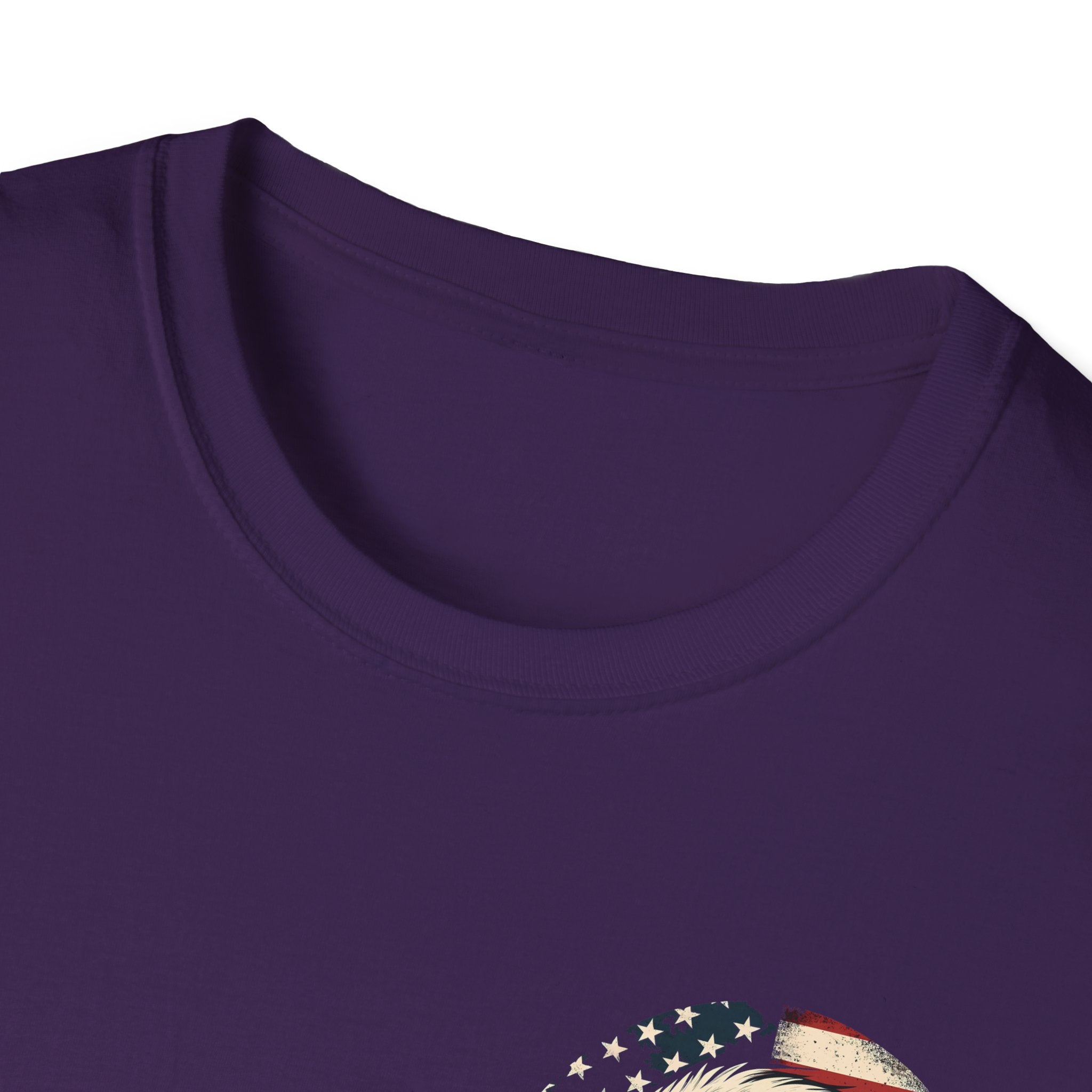 Patriotic Bald Eagle T-Shirt — American Flag Gift for Him Fourth of July Graphic Tee