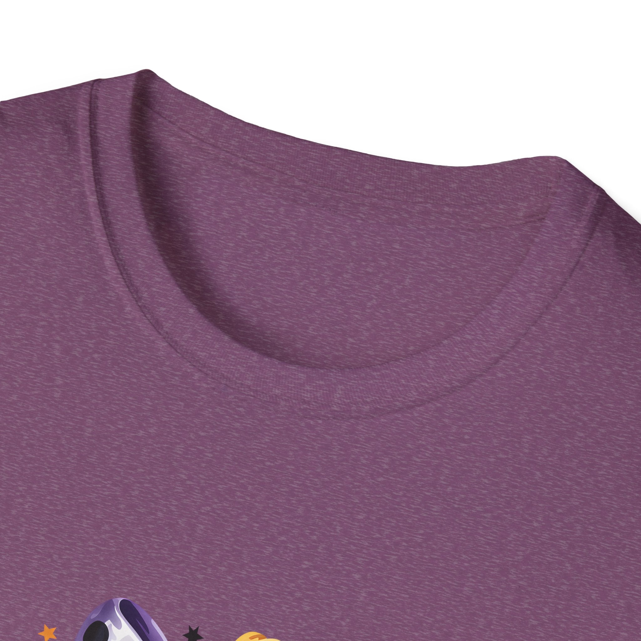 Halloween Pumpkin Bow T-Shirt — Cute Colorful Gift for Women Jack-O'-Lantern Tee